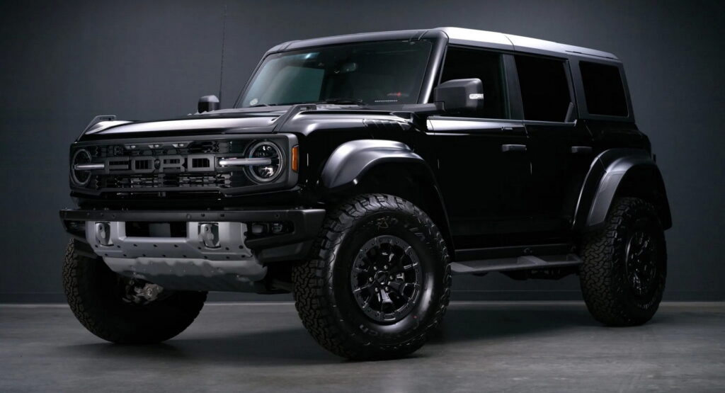  Someone Paid $130,000 For A 50-Mile 2022 Bronco Raptor That Was Worth $80,000 New