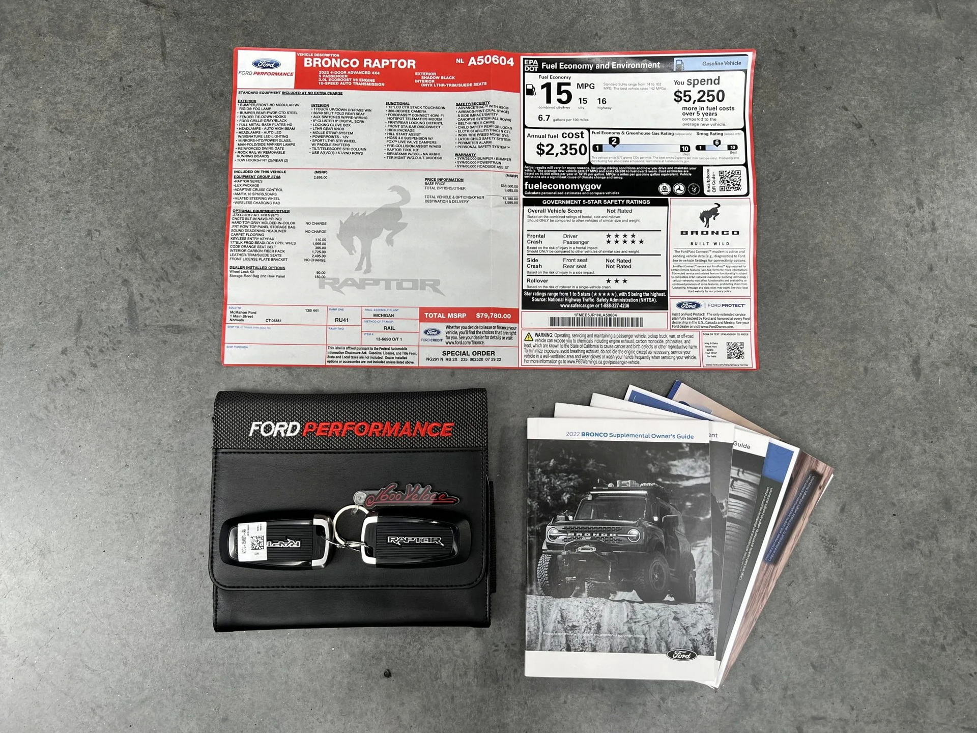 Someone Paid $130,000 For A 50-Mile 2022 Bronco Raptor That Was Worth $80,000 New