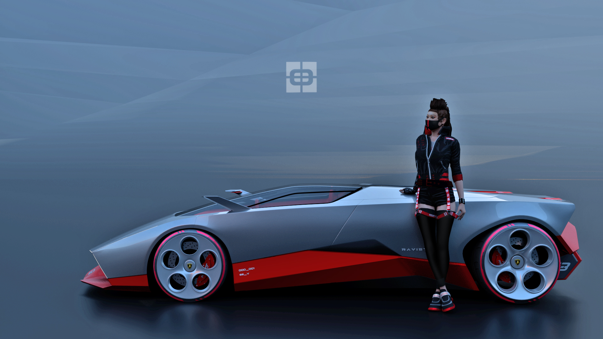 Lamborghini Ravietta Study Looks To Classic Brutalist Design For The Future