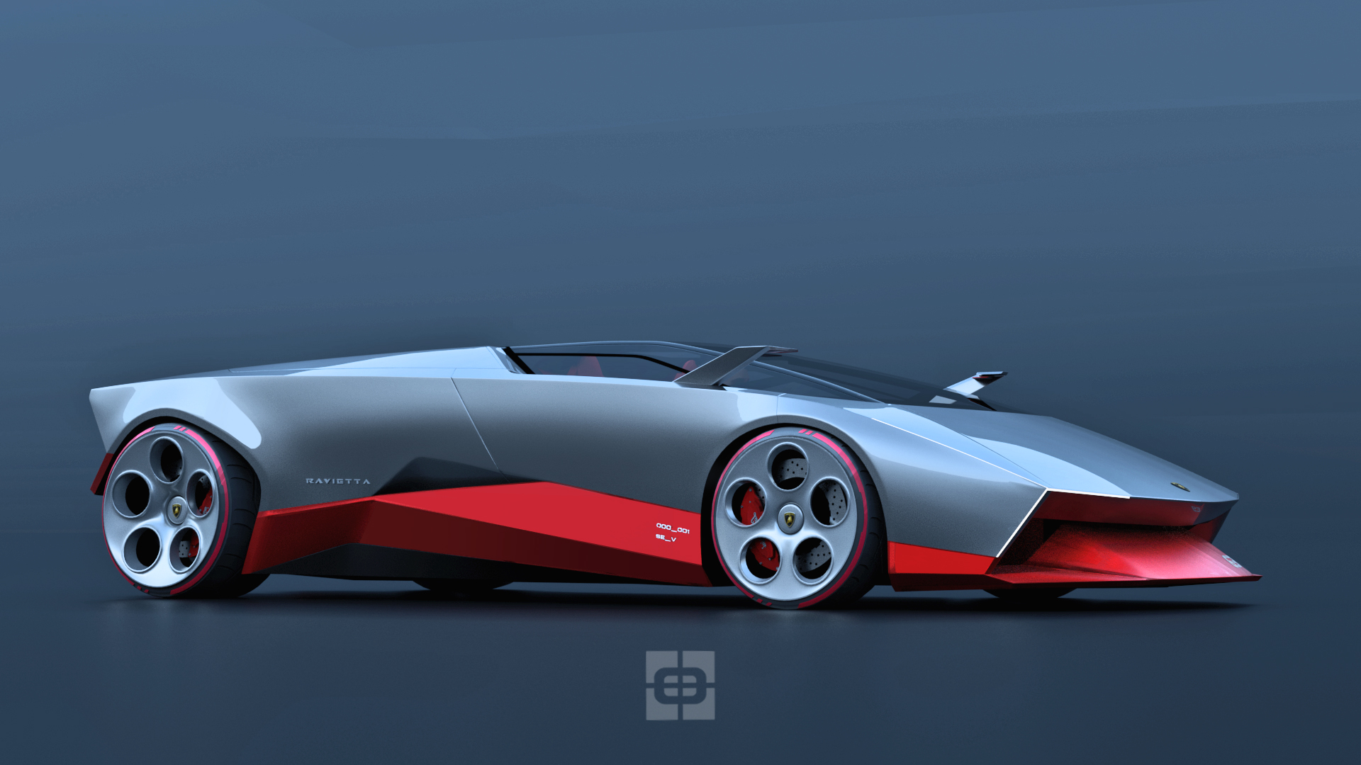 Lamborghini Ravietta Study Looks To Classic Brutalist Design For The Future