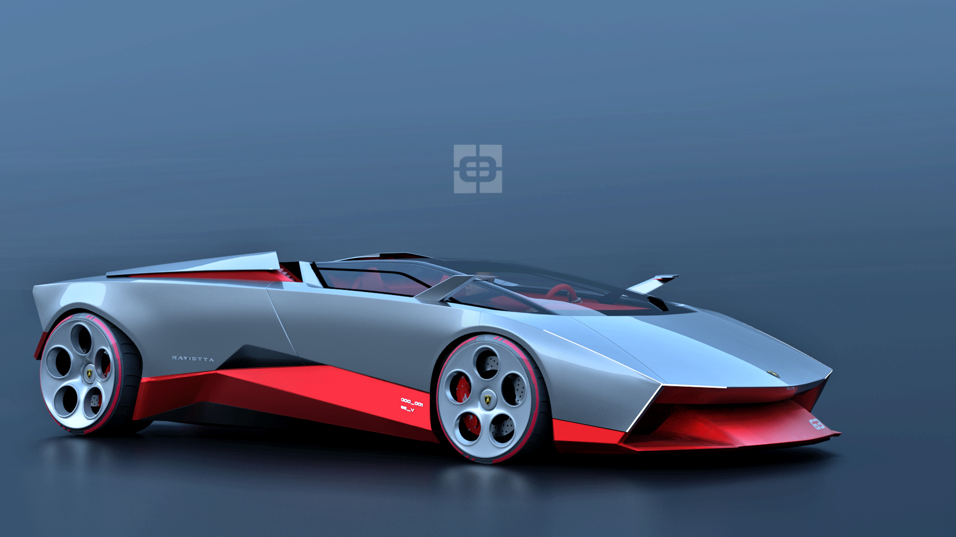 Lamborghini Ravietta Study Looks To Classic Brutalist Design For The Future