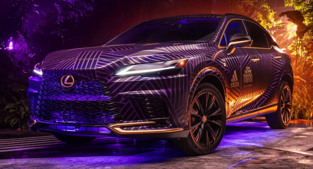  Lexus Partners With Adidas To Create RX 500h ‘Vibe-Branium’ Inspired By Black Panther
