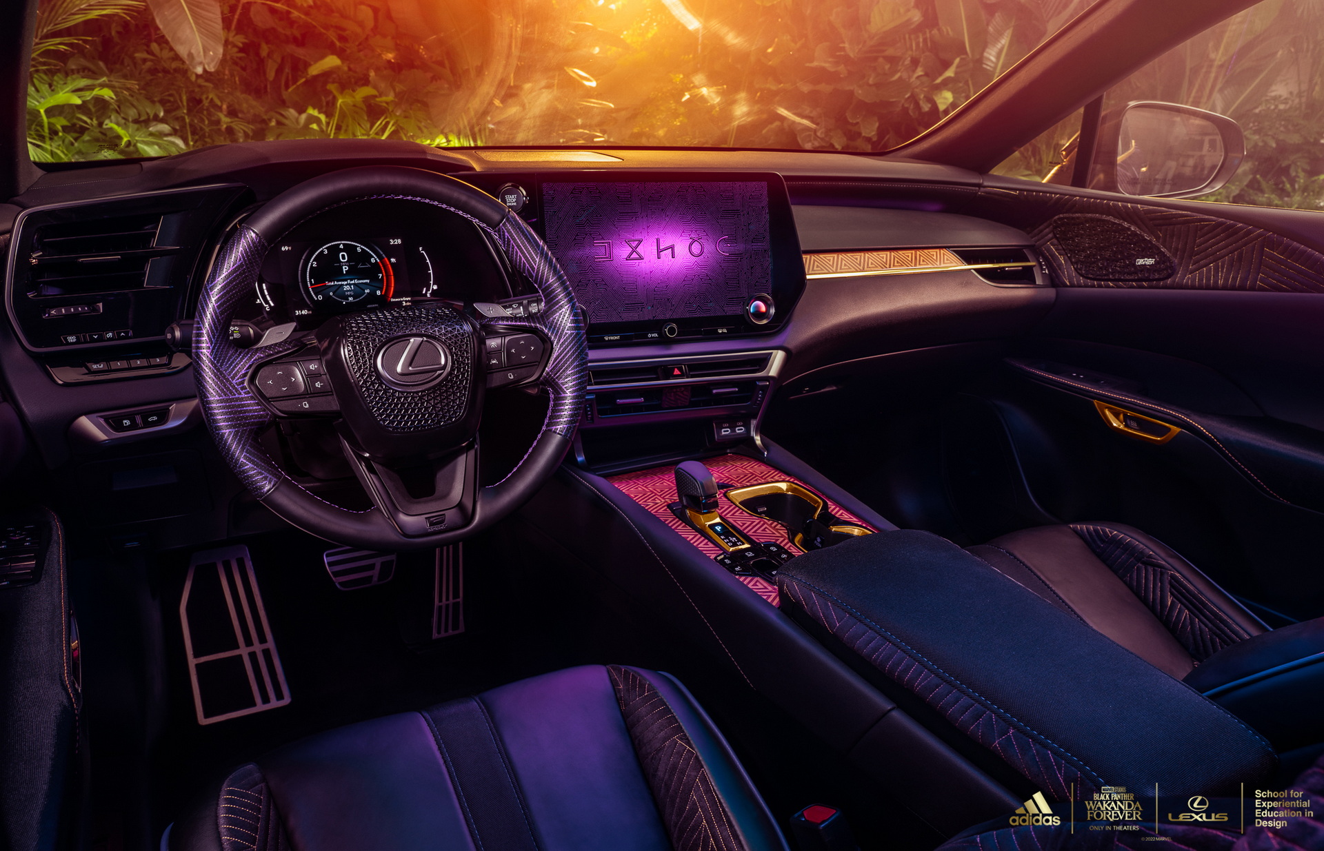 Lexus Partners With Adidas To Create RX 500h ‘Vibe-Branium’ Inspired By Black Panther