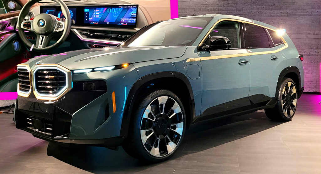  We Get Up Close To The 2023 BMW XM Plug-In Hybrid SUV