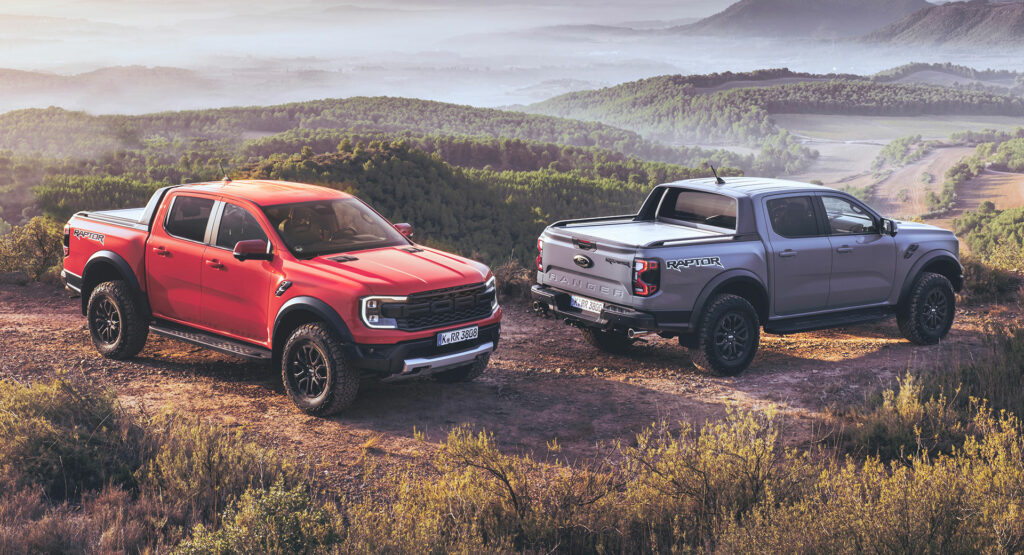 2023 Ford Ranger Raptor Lands In Europe But Only Has 288 HP