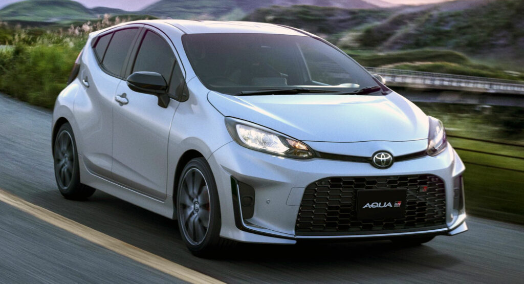  2023 Toyota Aqua Gains The GR Sport Treatment In Japan