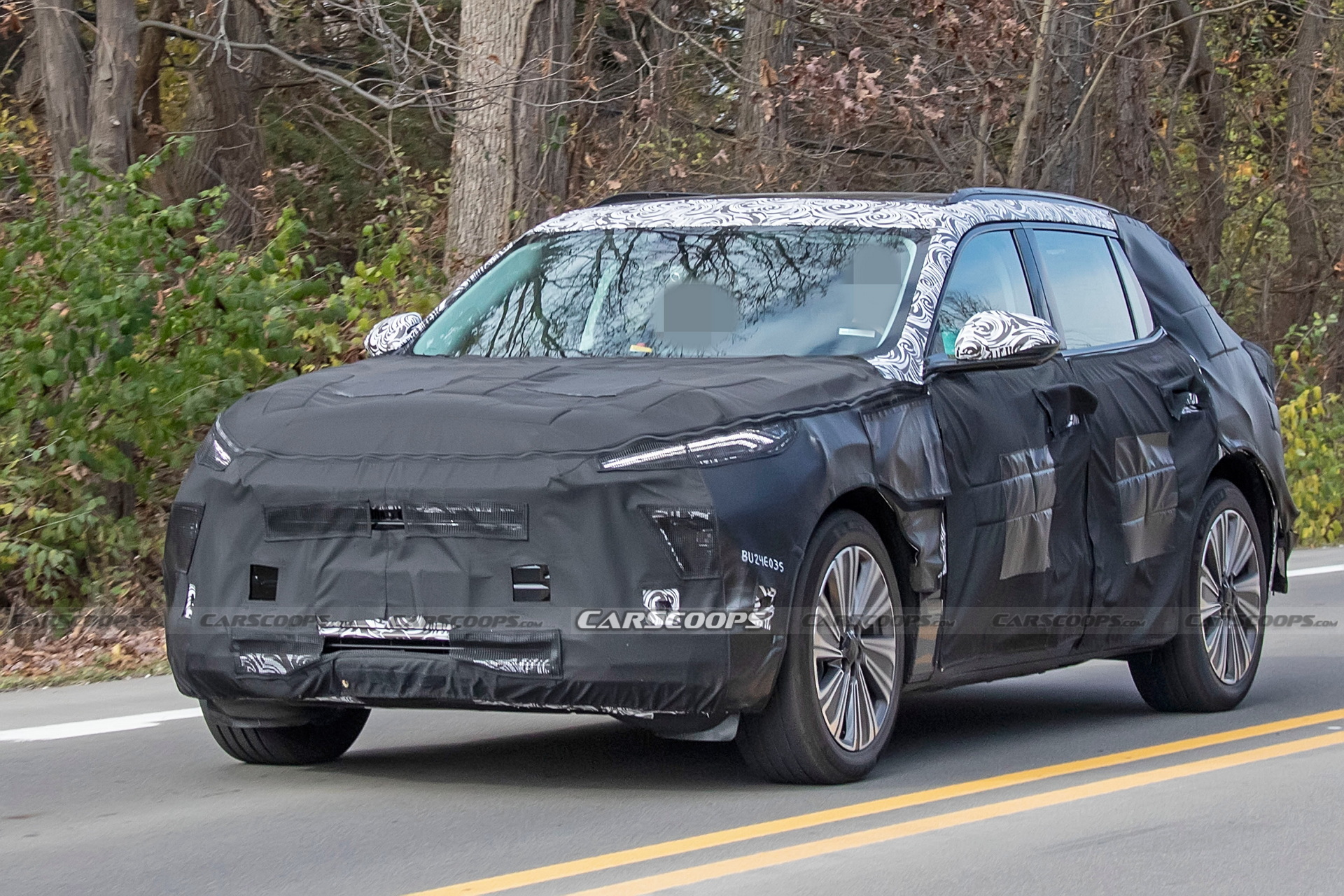 Electric 2024 Buick Electra Crossover Prototype Caught Testing For