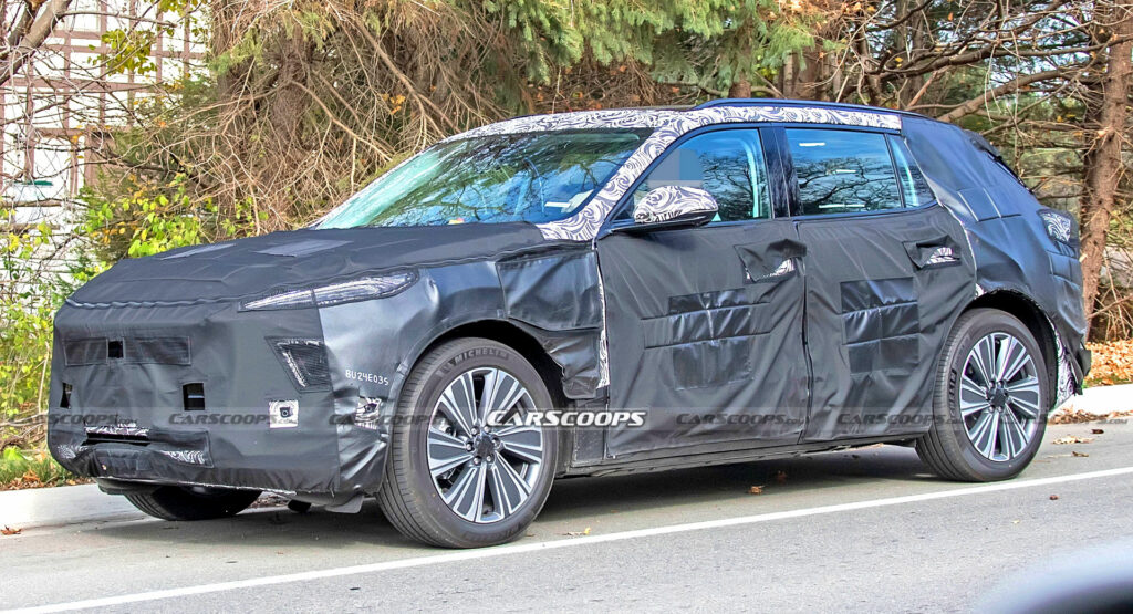  Electric 2024 Buick Electra Crossover Prototype Caught Testing For First Time