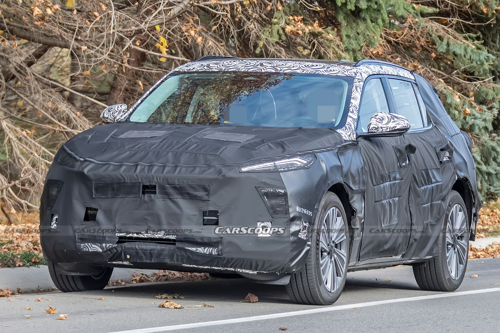 Electric 2024 Buick Electra Crossover Prototype Caught Testing For First Time
