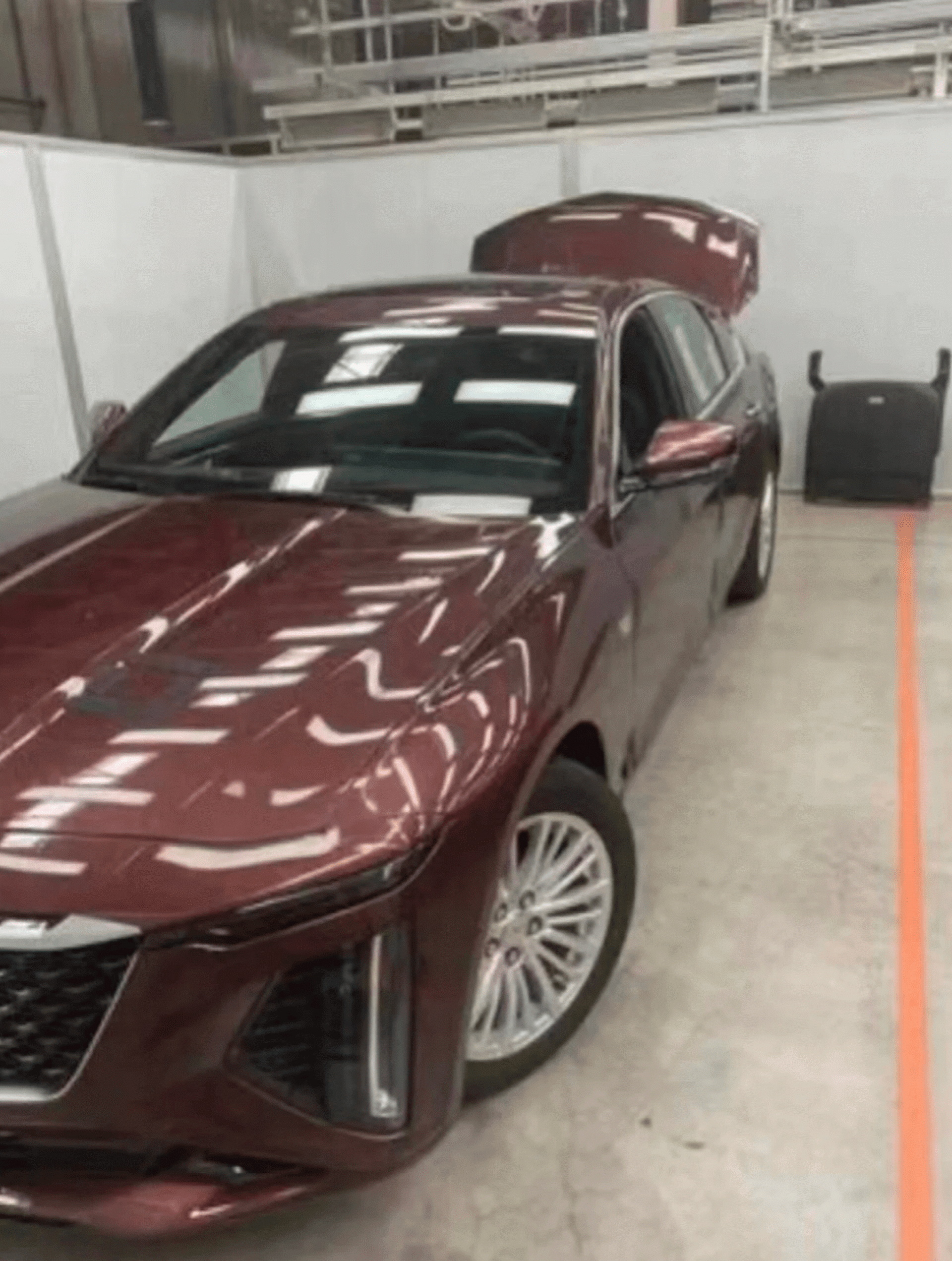 Second-Gen 2024 Cadillac CT6 Caught Undisguised In China