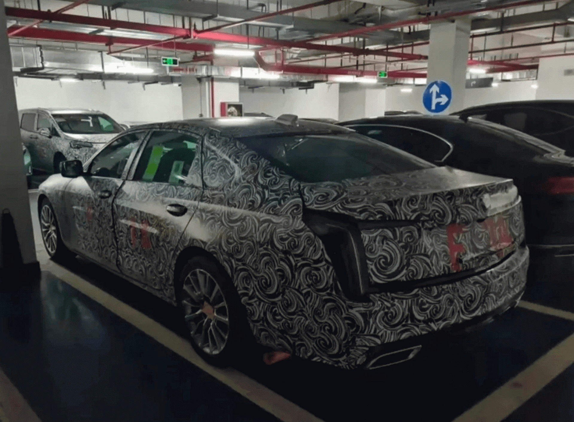 Second-Gen 2024 Cadillac CT6 Caught Undisguised In China