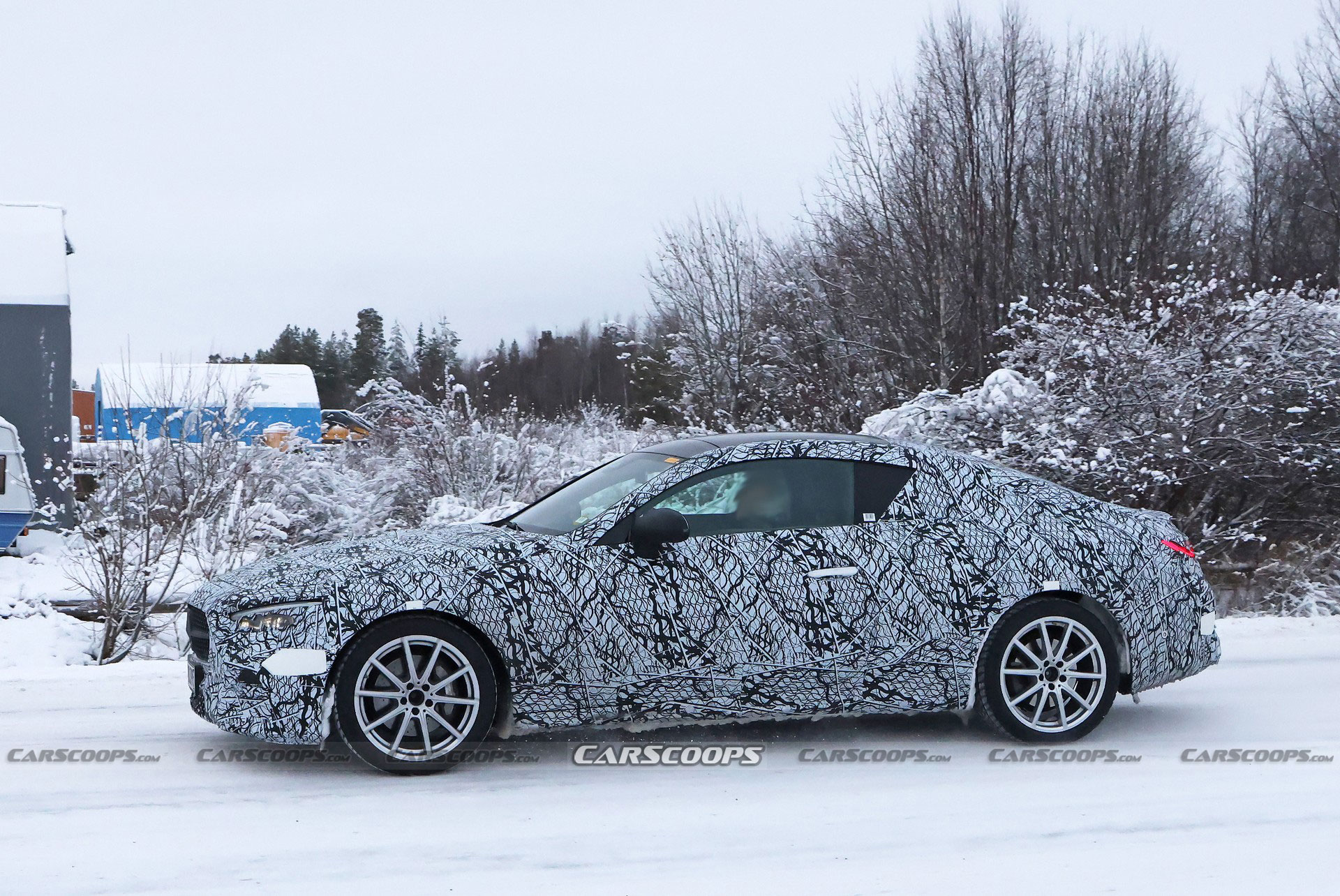 2024 Mercedes-Benz CLE Coupe Spied With Plug-In Hybrid Power