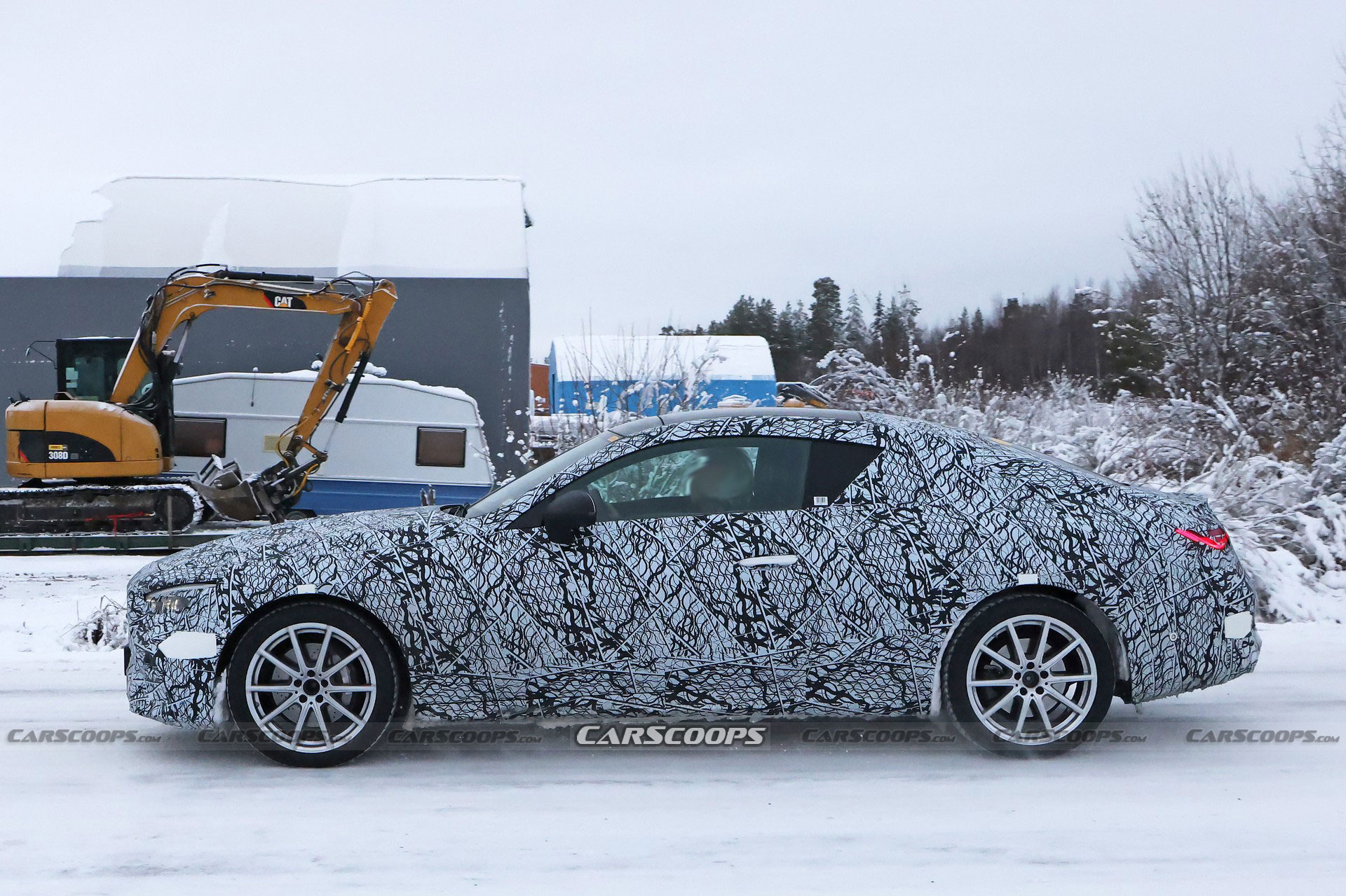 2024 Mercedes-Benz CLE Coupe Spied With Plug-In Hybrid Power