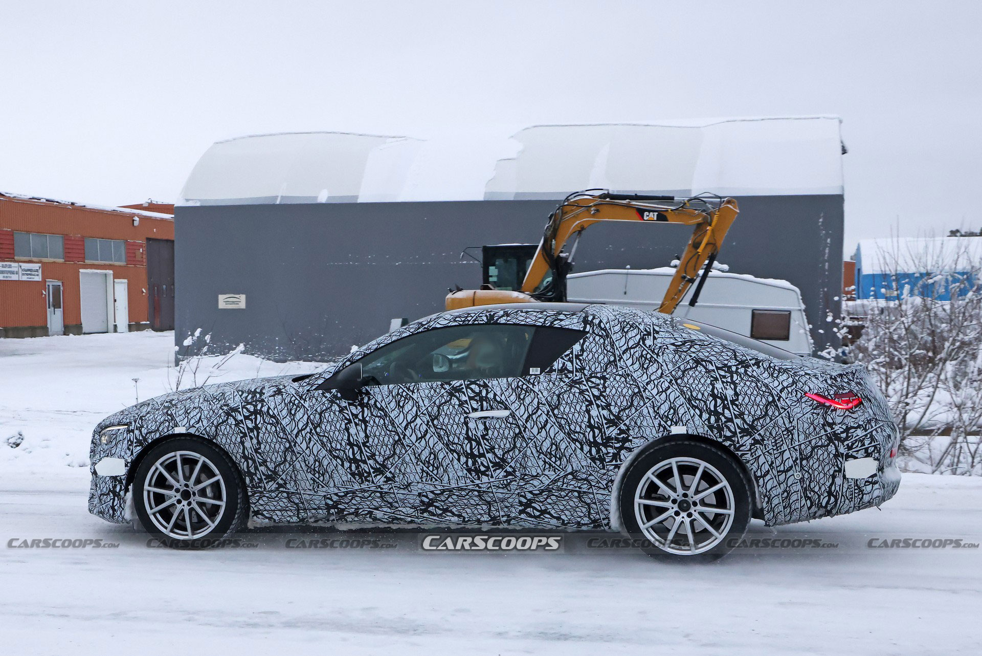 2024 Mercedes-Benz CLE Coupe Spied With Plug-In Hybrid Power