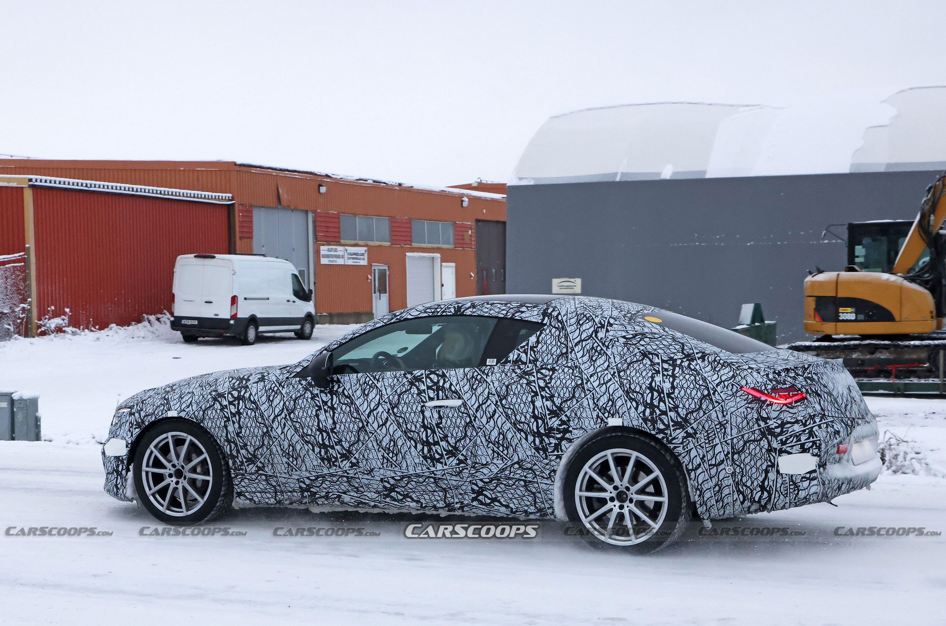 2024 Mercedes-Benz CLE Coupe Spied With Plug-In Hybrid Power