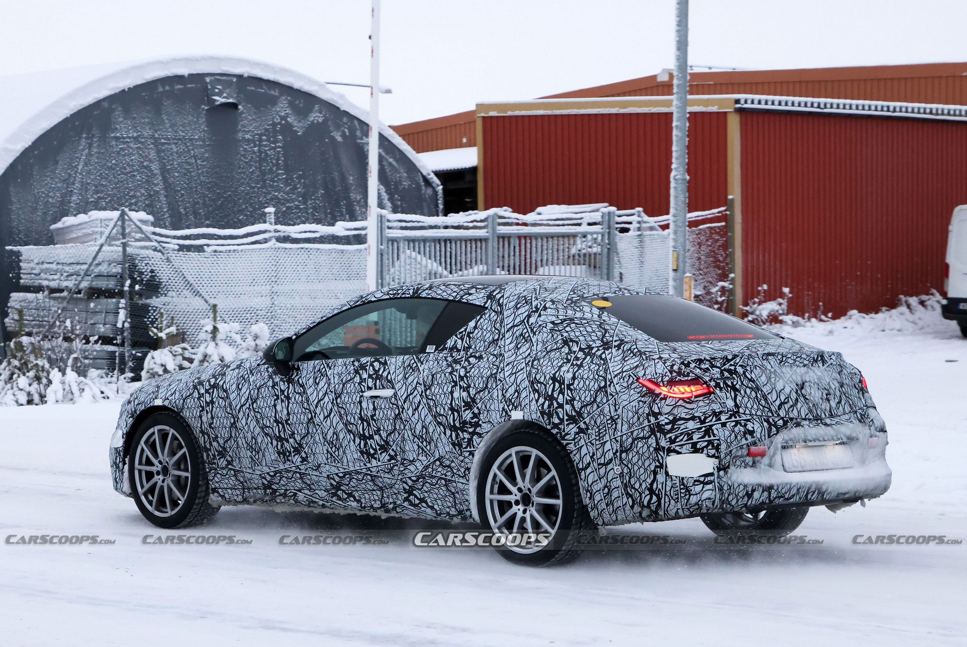 2024 Mercedes-Benz CLE Coupe Spied With Plug-In Hybrid Power