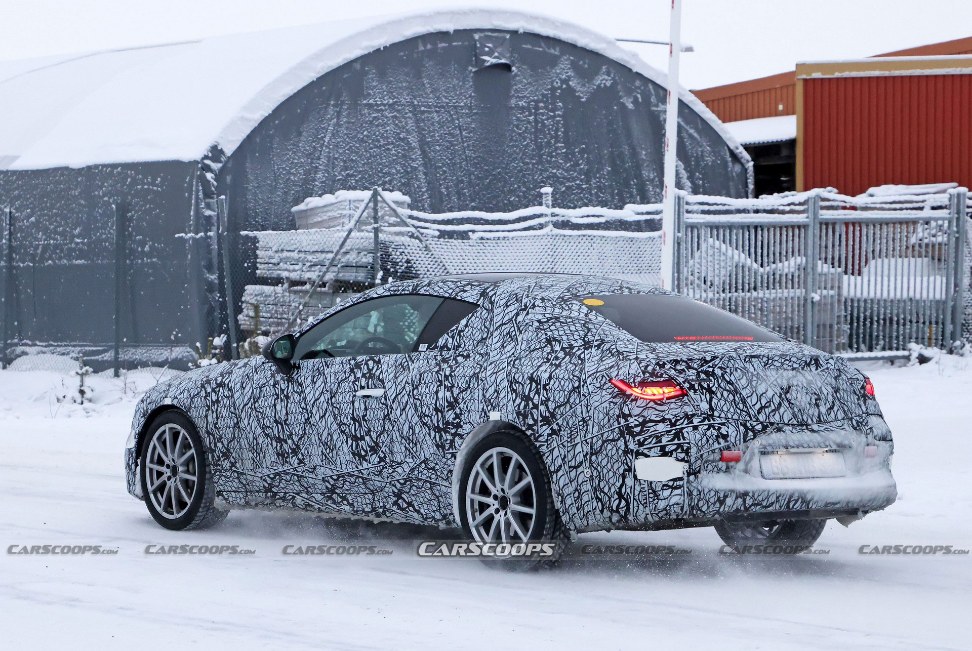 2024 Mercedes-Benz CLE Coupe Spied With Plug-In Hybrid Power