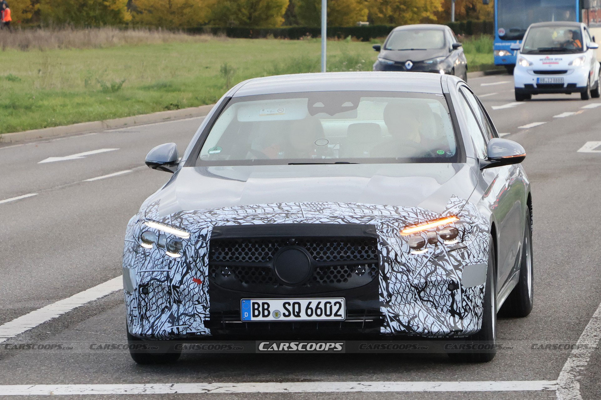 2024 Mercedes E-Class Drops Disguise And Shows Its New, Sleeker Body