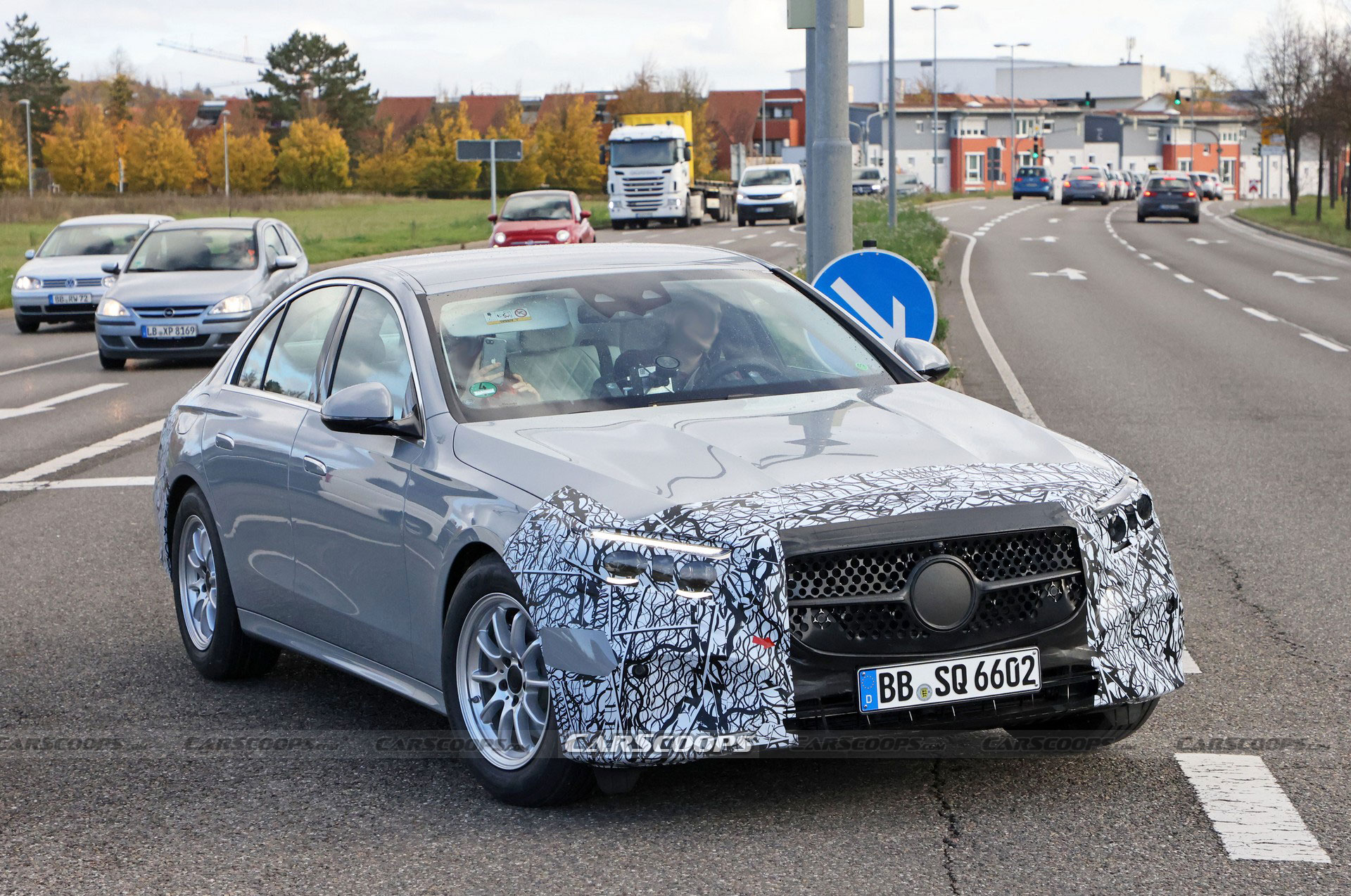 2024 Mercedes E-Class Drops Disguise And Shows Its New, Sleeker Body
