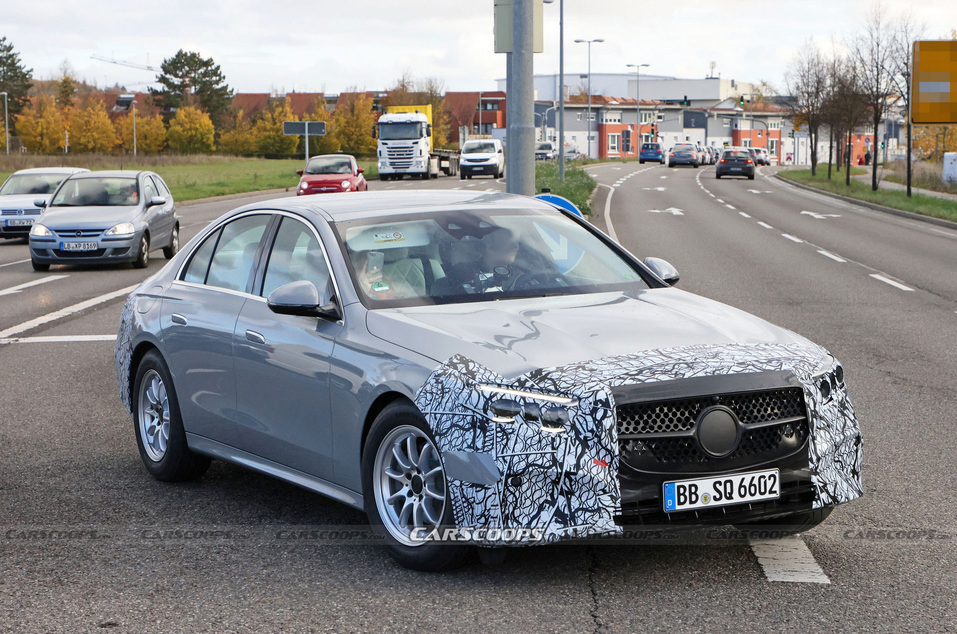 2024 Mercedes E-Class Drops Disguise And Shows Its New, Sleeker Body