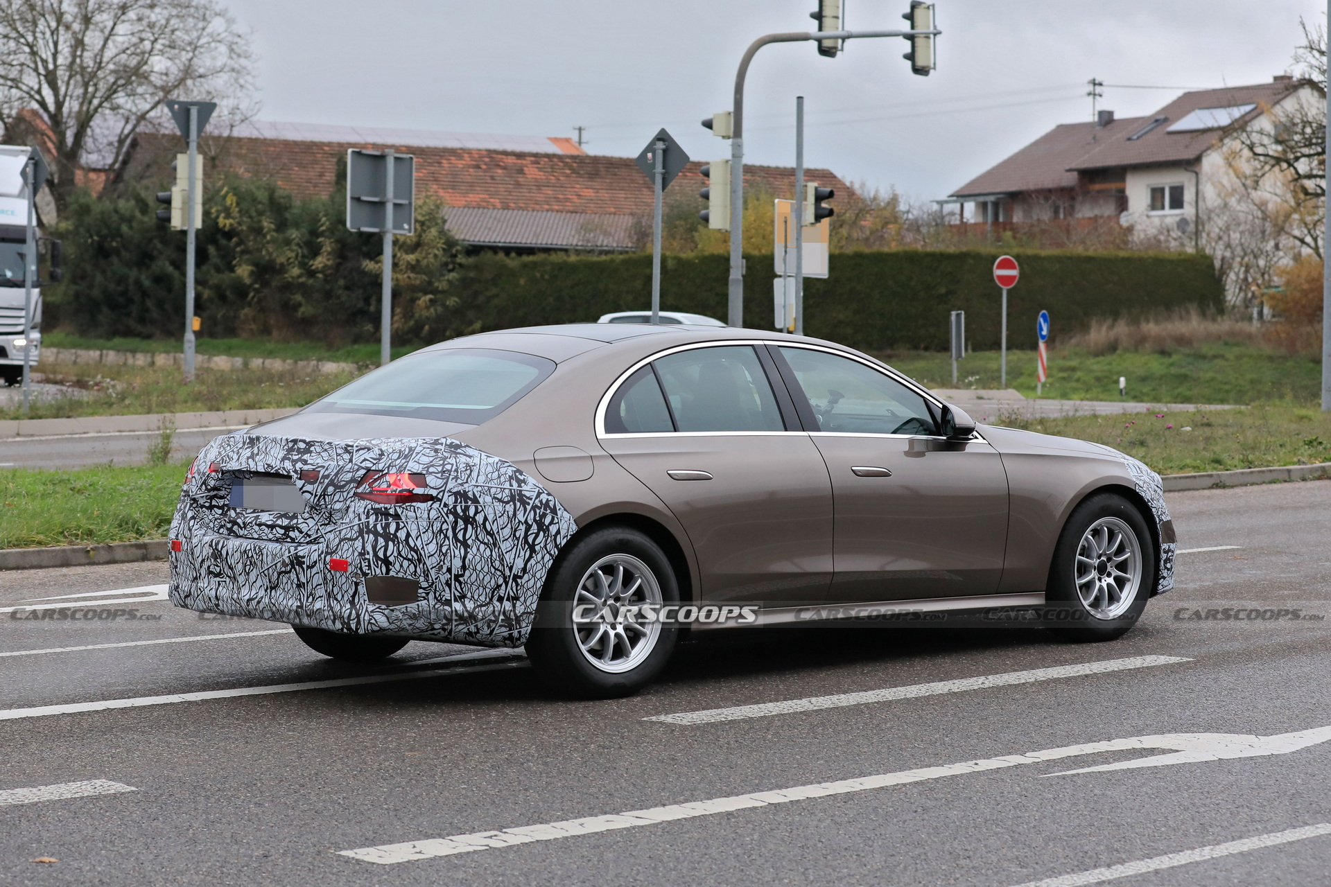 2024 Mercedes E-Class Prototype Photographed Inside And Out