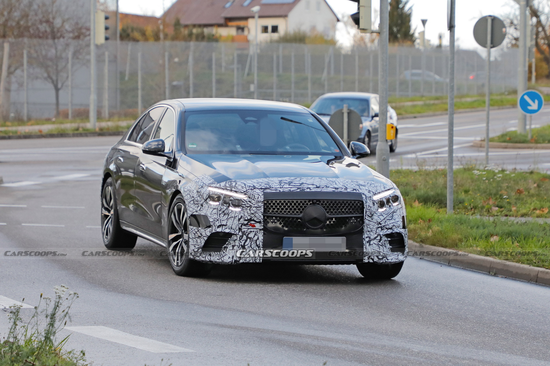 2024 Mercedes E-Class Prototype Photographed Inside And Out