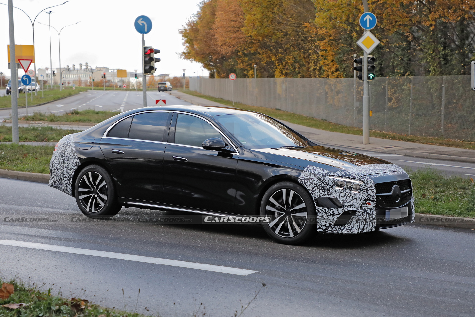 2024 Mercedes E-Class Prototype Photographed Inside And Out