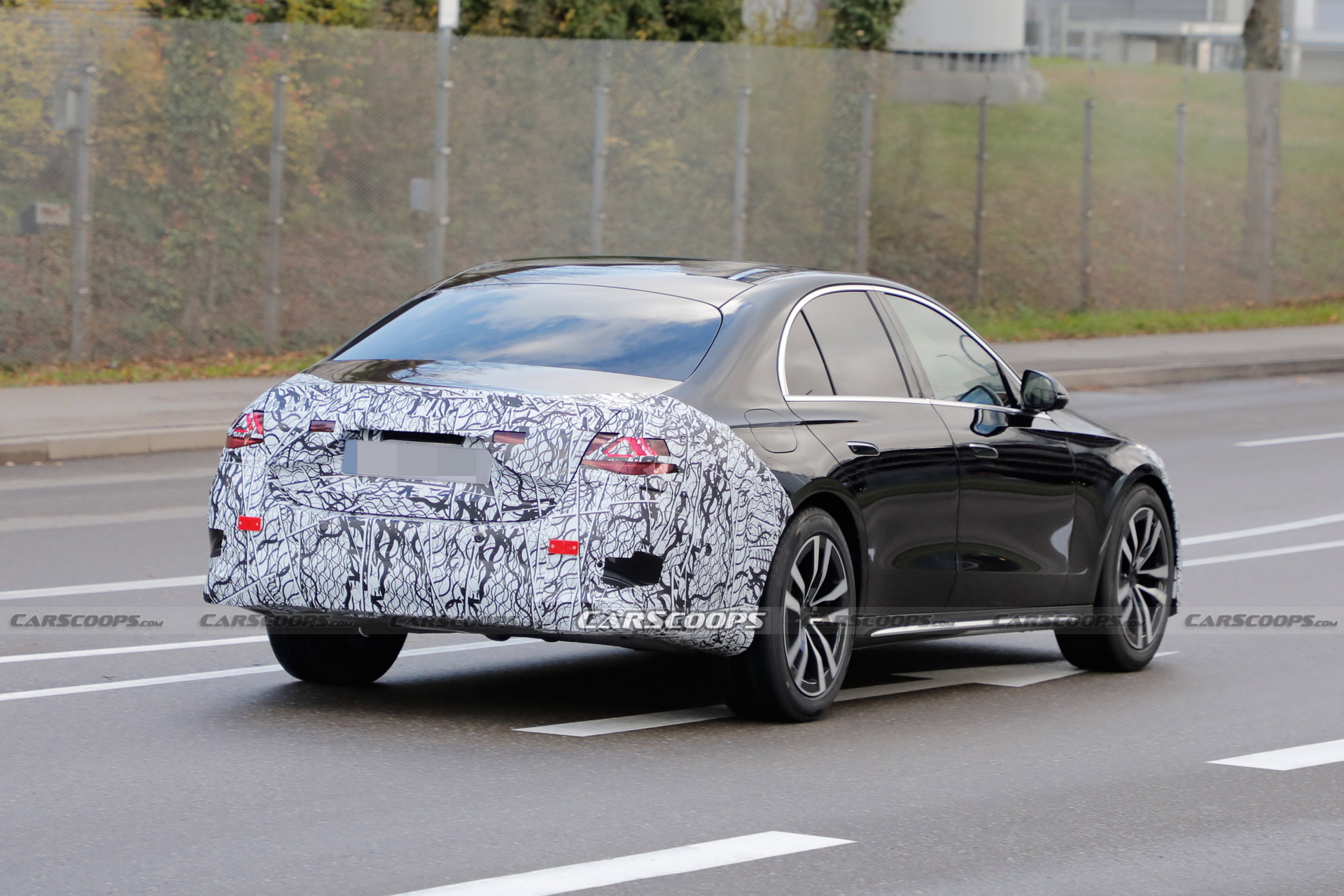 2024 Mercedes E-Class Prototype Photographed Inside And Out
