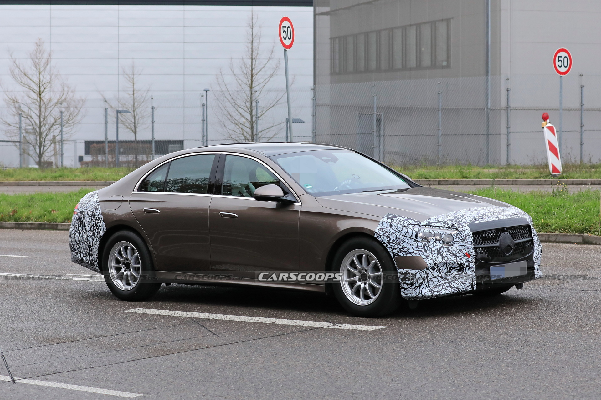 2024 Mercedes E-Class Prototype Photographed Inside And Out