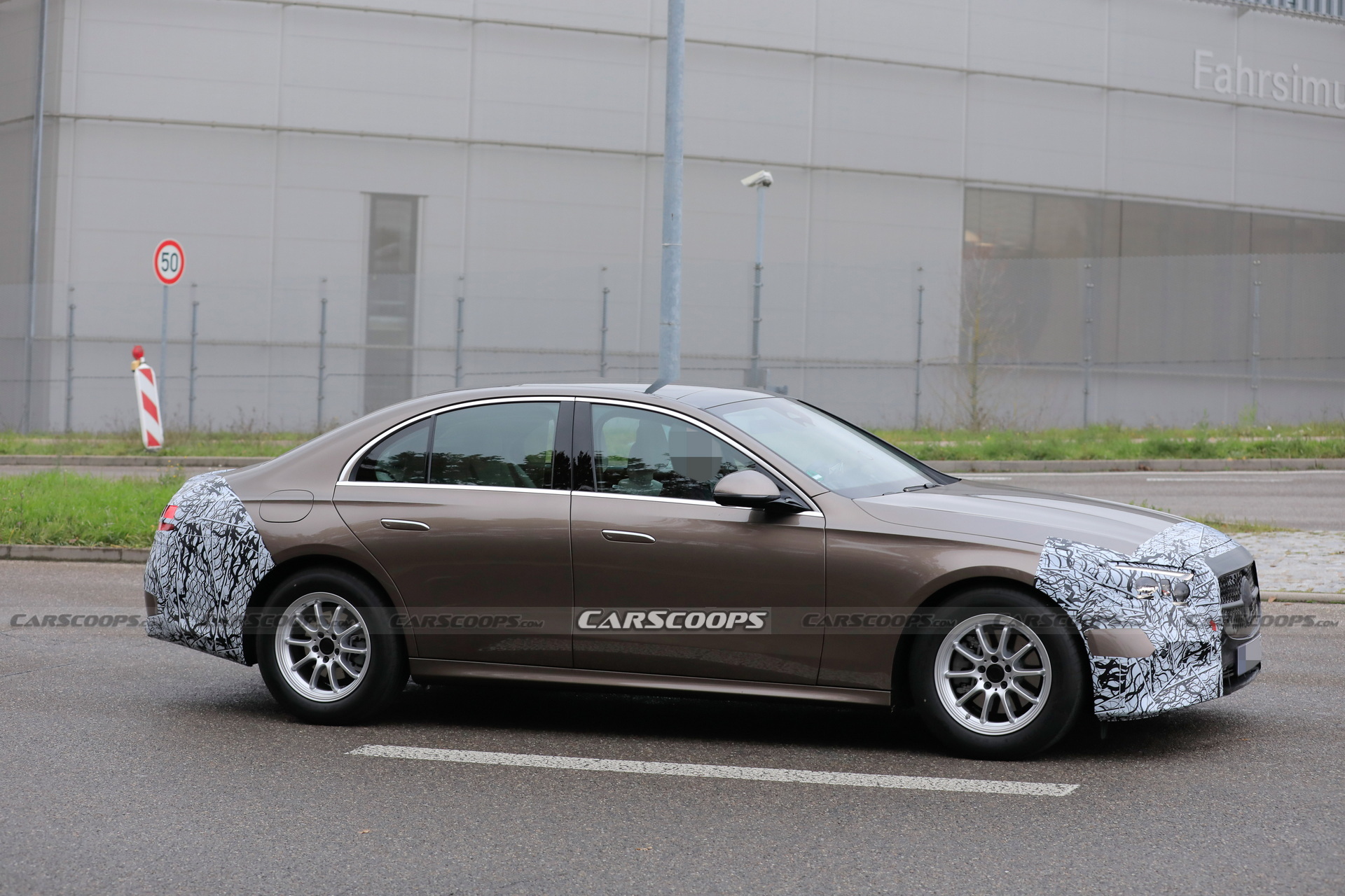 2024 Mercedes E-Class Prototype Photographed Inside And Out