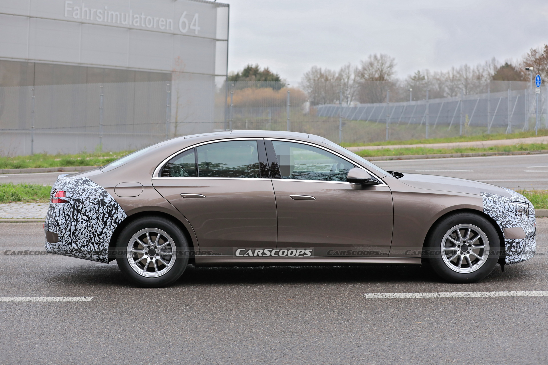 2024 Mercedes E-Class Prototype Photographed Inside And Out