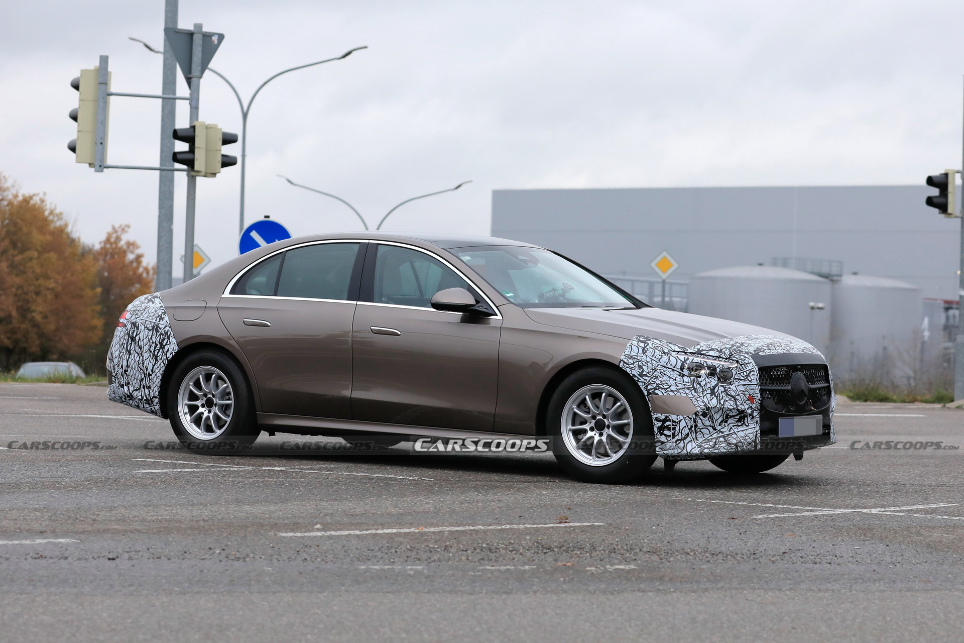 2024 Mercedes E-Class Prototype Photographed Inside And Out