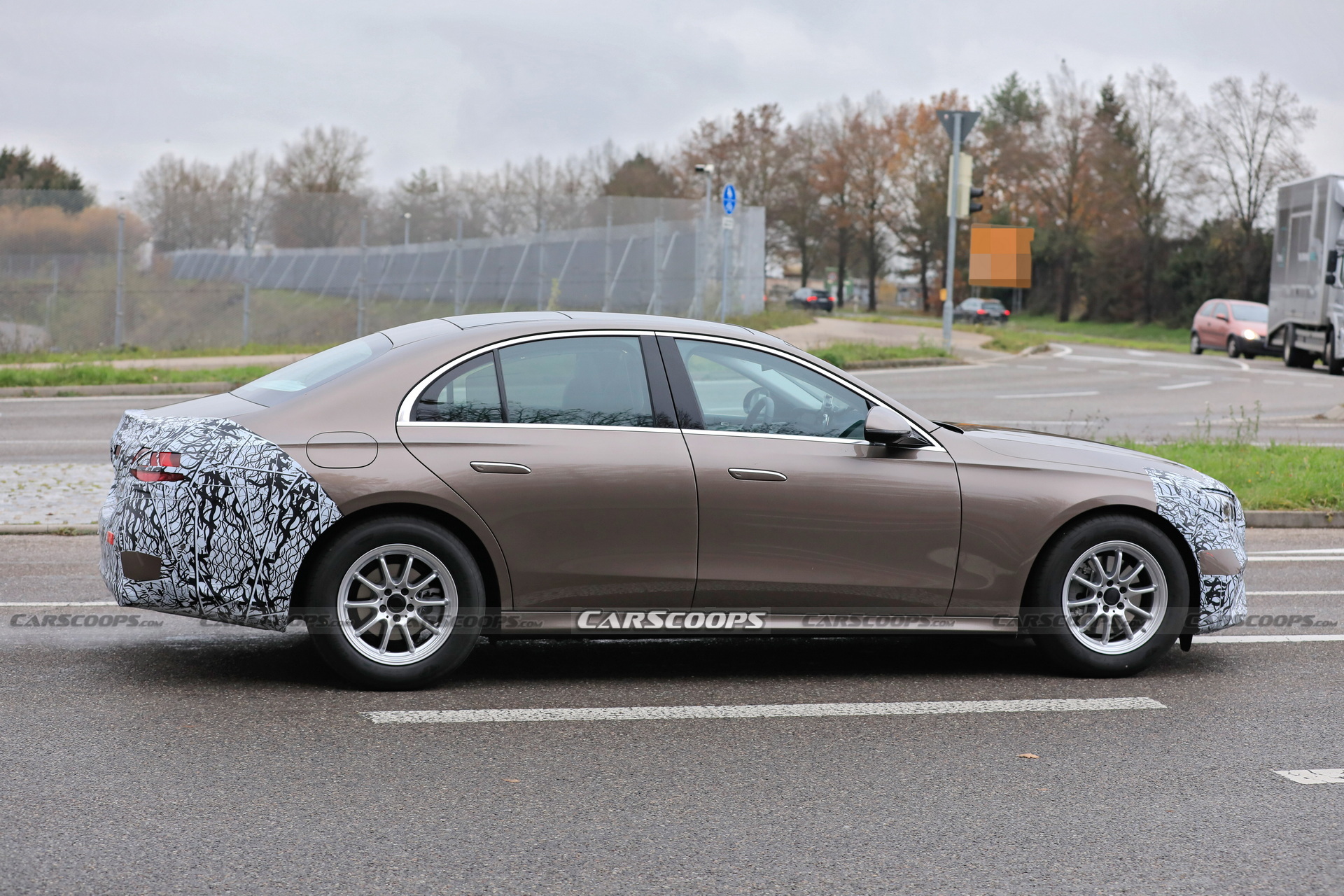 2024 Mercedes E-Class Prototype Photographed Inside And Out