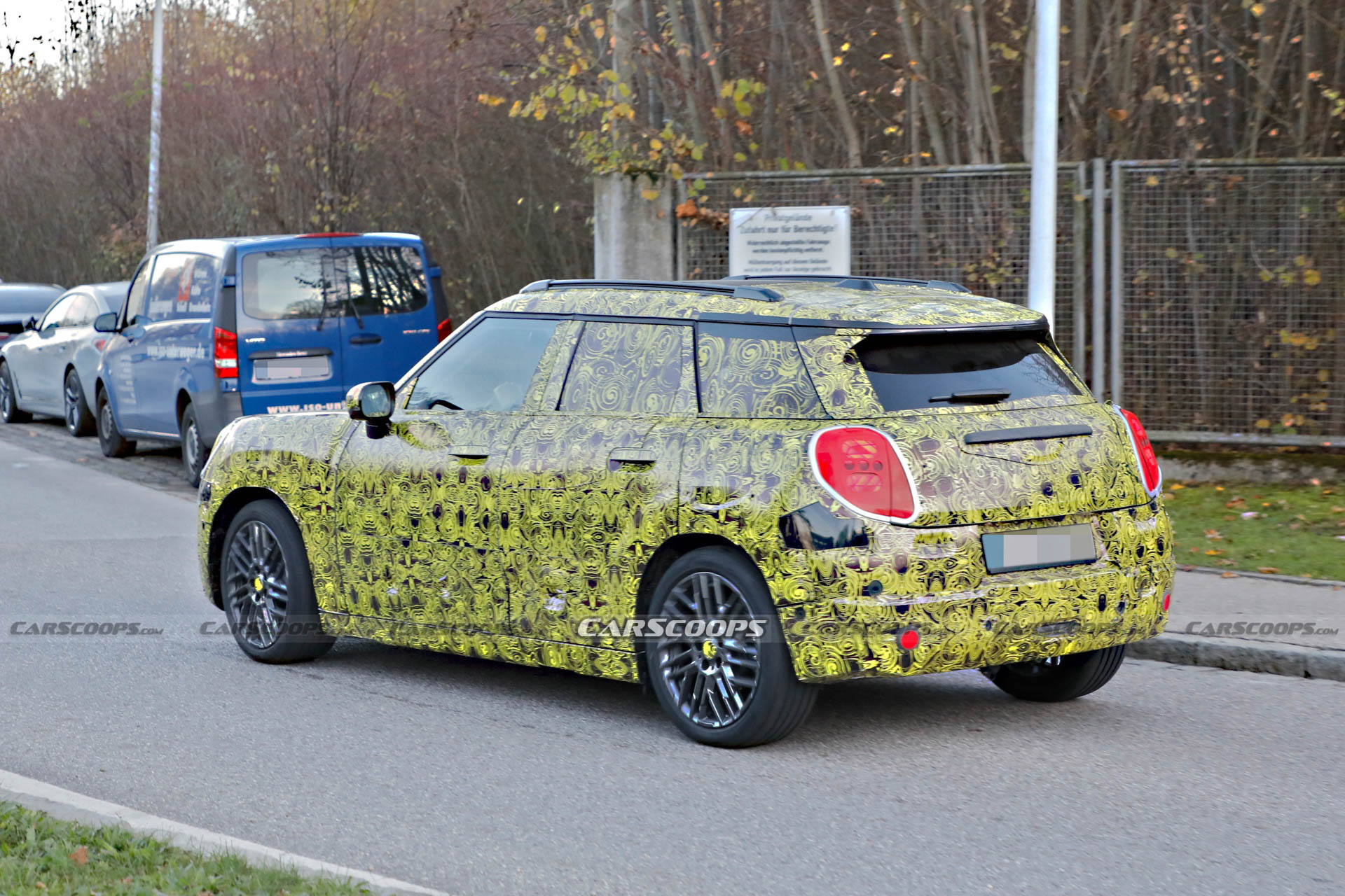 Mini Aceman Electric Crossover Spied Testing On The Streets