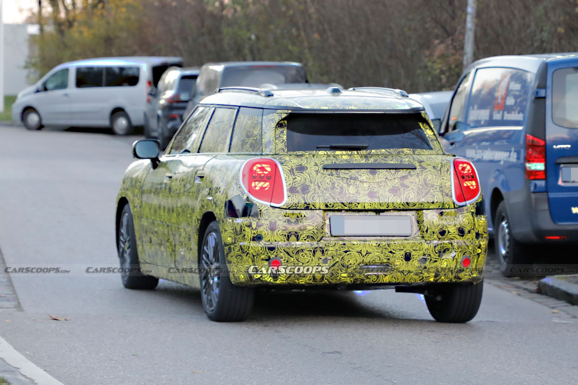 Mini Aceman Electric Crossover Spied Testing On The Streets