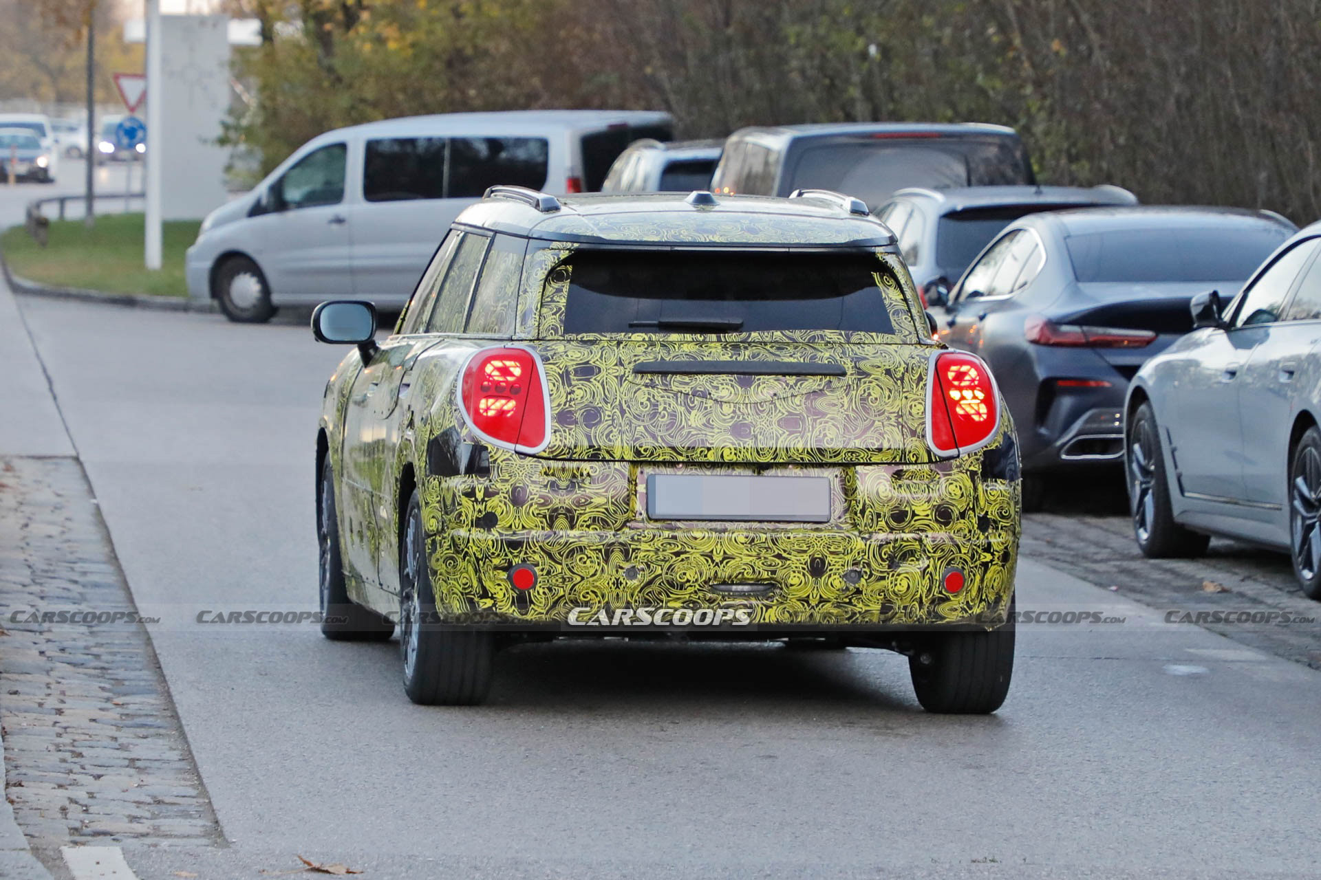 Mini Aceman Electric Crossover Spied Testing On The Streets
