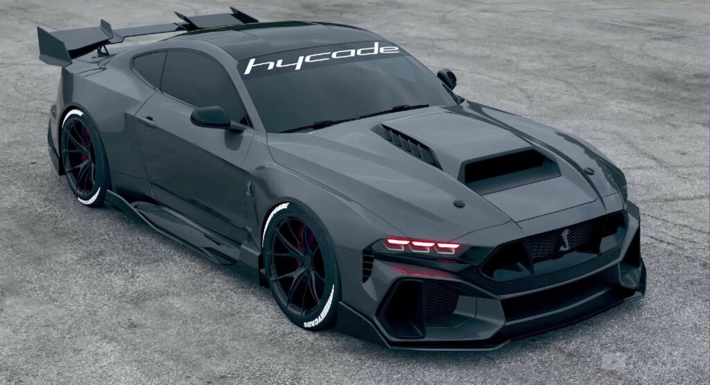 What If The Next 2026 Shelby GT500 Looked Like This Render? Carscoops