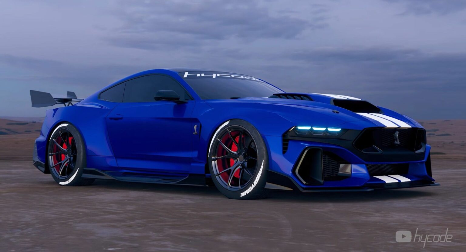 What If The Next 2026 Shelby GT500 Looked Like This Render? | Carscoops