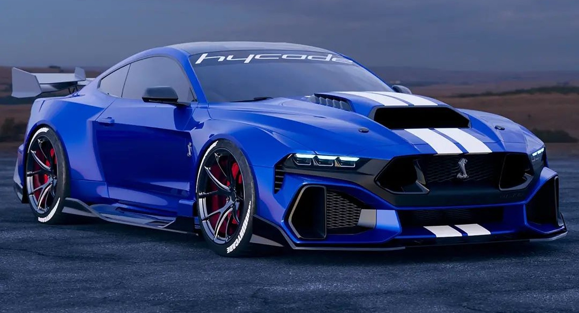 Et si la prochaine Shelby GT500 2026 ressemblait à ce rendu ?