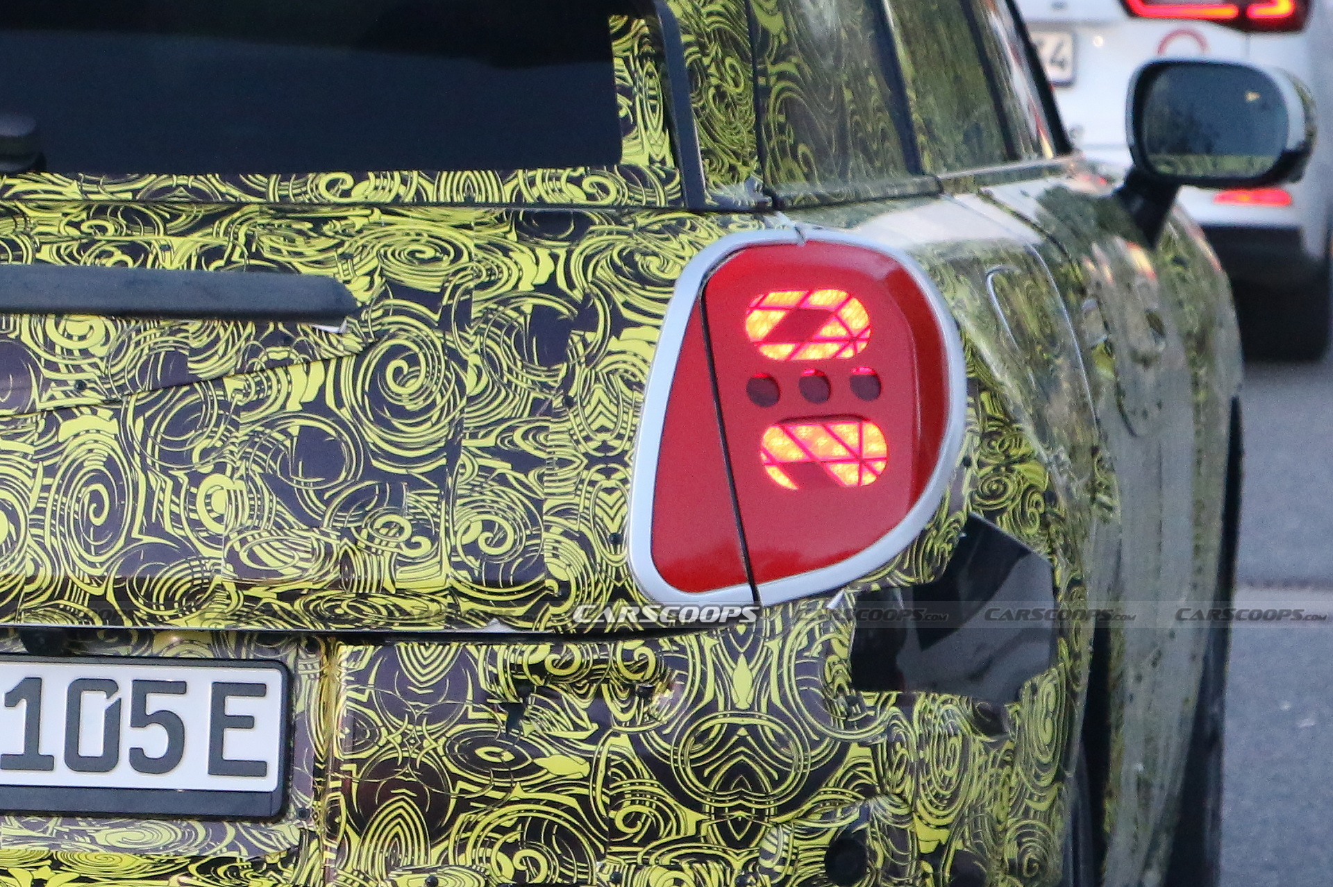 Mini Aceman Electric Crossover Spied Testing On The Streets