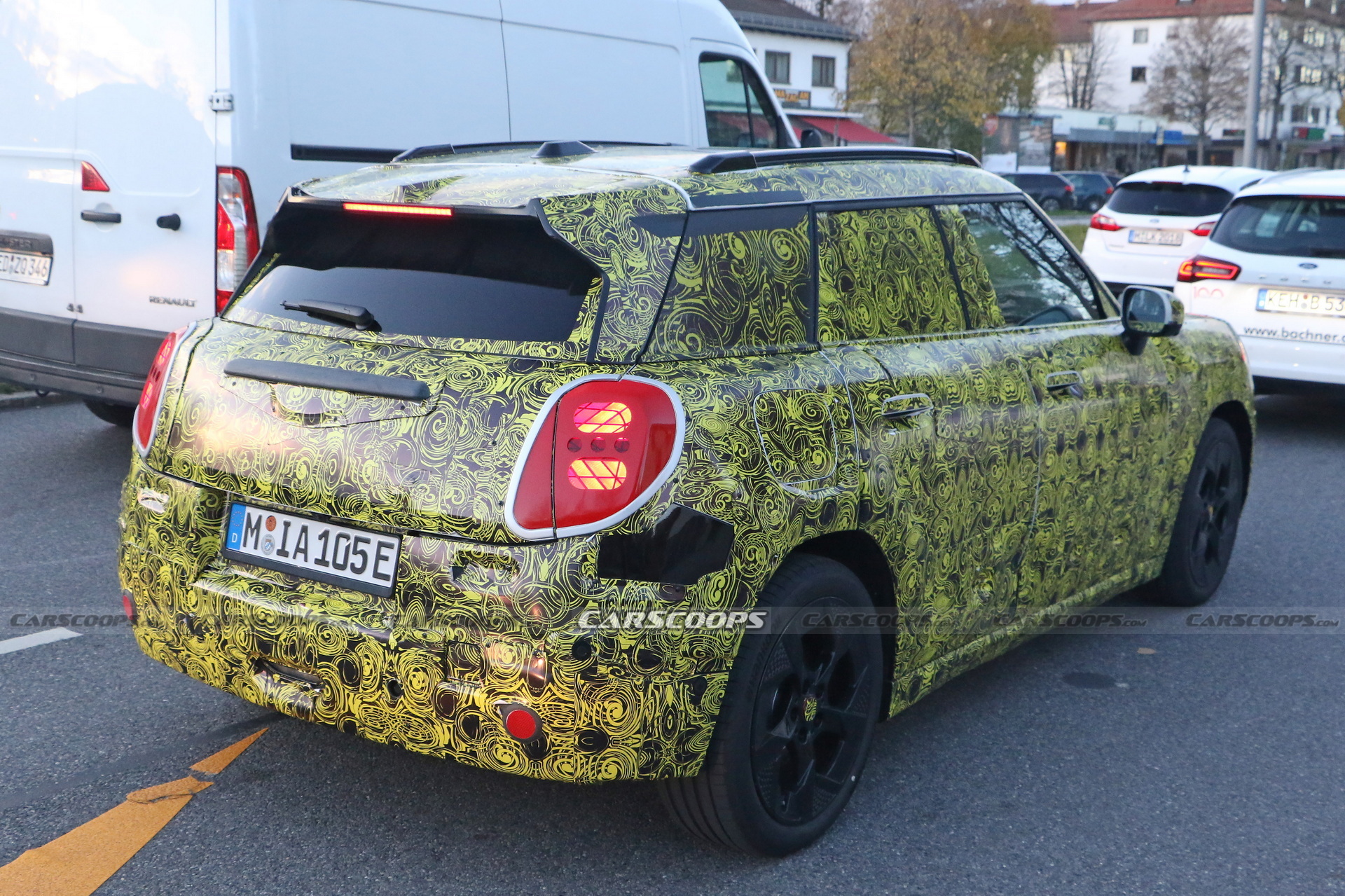 Mini Aceman Electric Crossover Spied Testing On The Streets