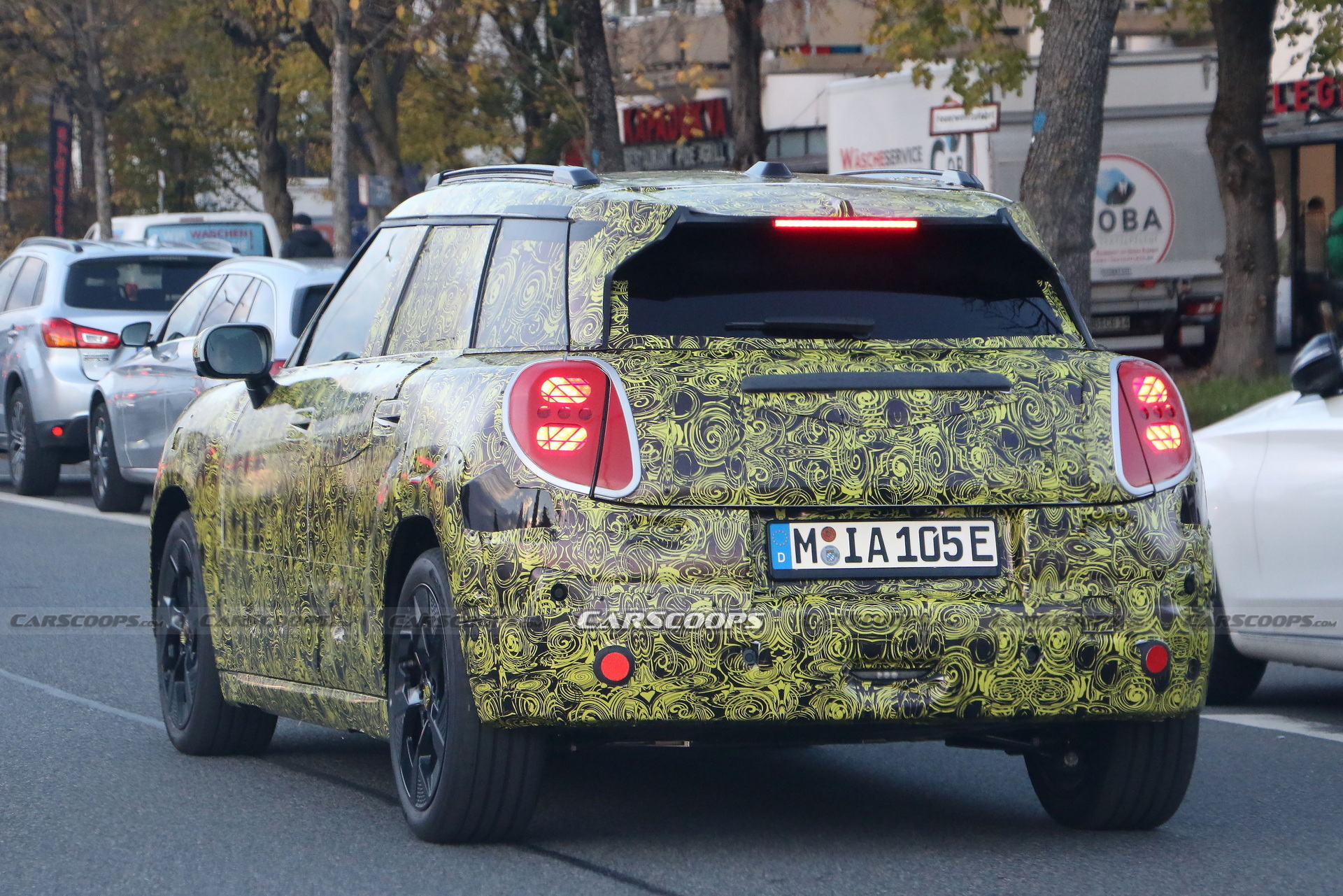 Mini Aceman Electric Crossover Spied Testing On The Streets