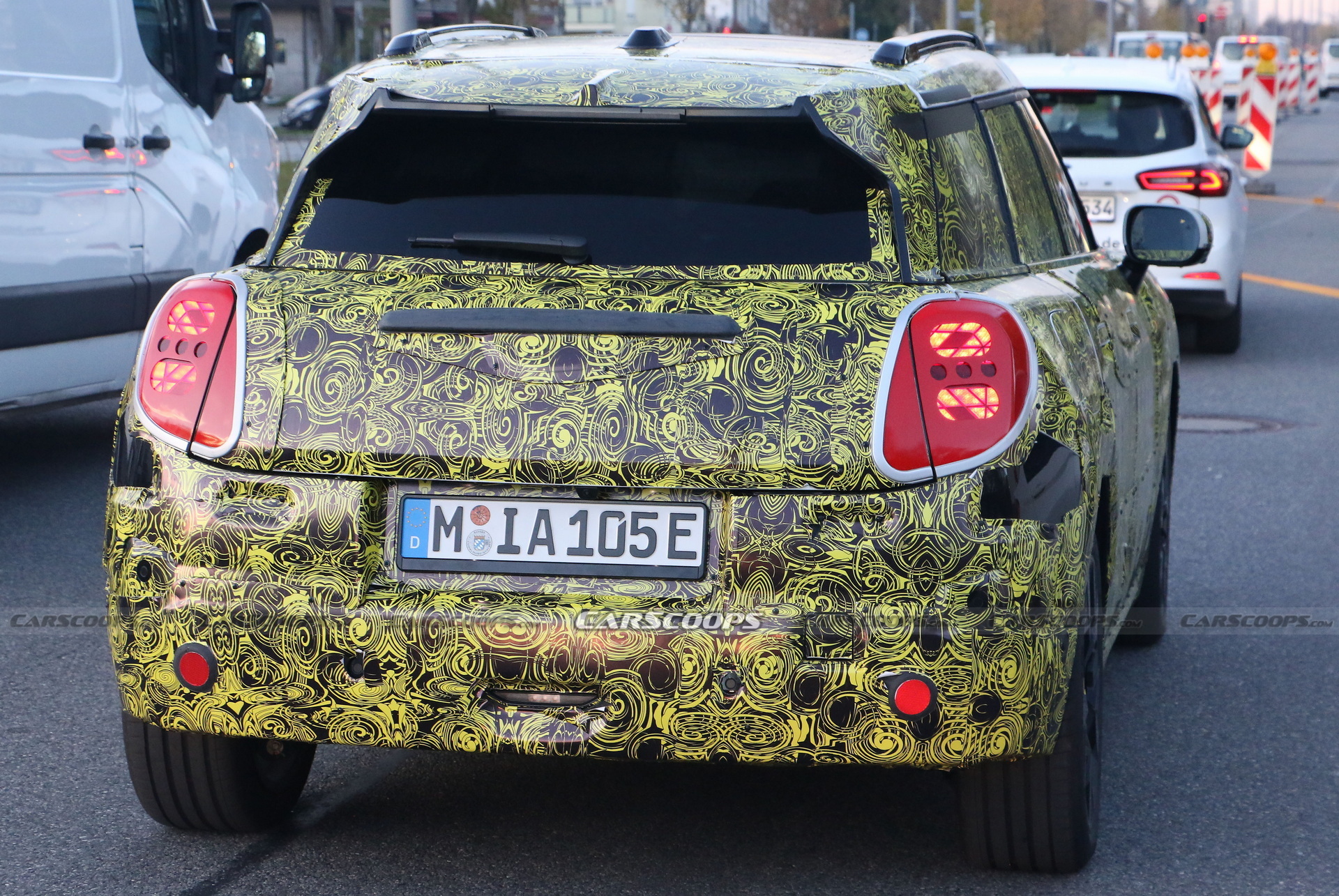 Mini Aceman Electric Crossover Spied Testing On The Streets