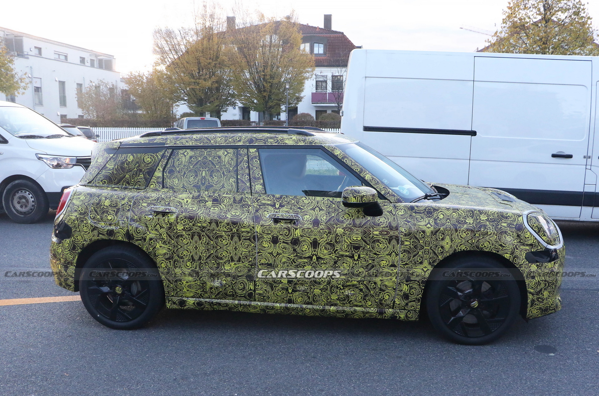 Mini Aceman Electric Crossover Spied Testing On The Streets