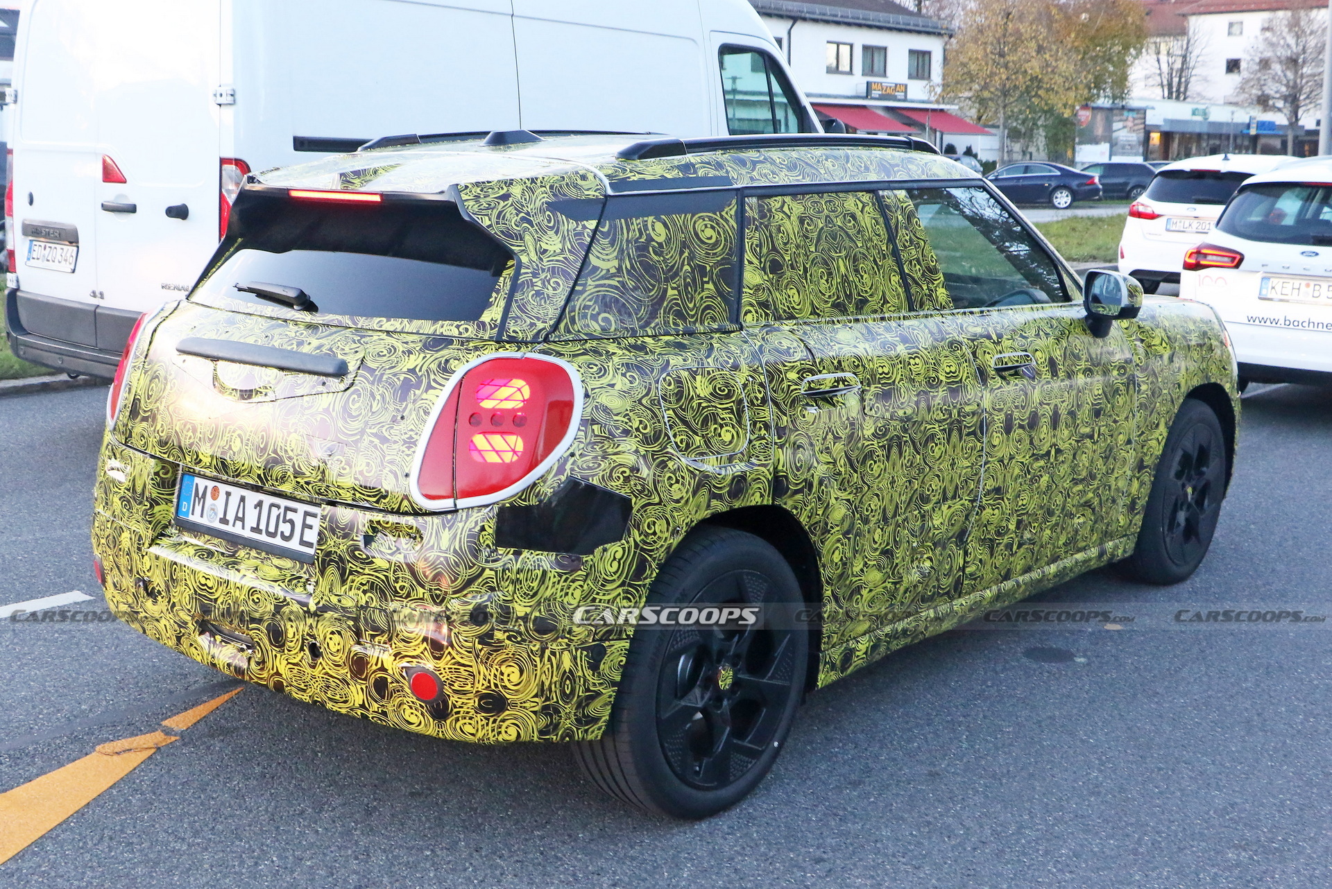 Mini Aceman Electric Crossover Spied Testing On The Streets