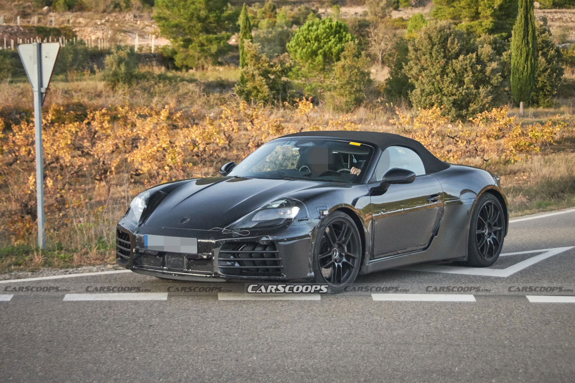 2025 Porsche 718 Boxster EV Spied As Part Evolution, Part Revolution