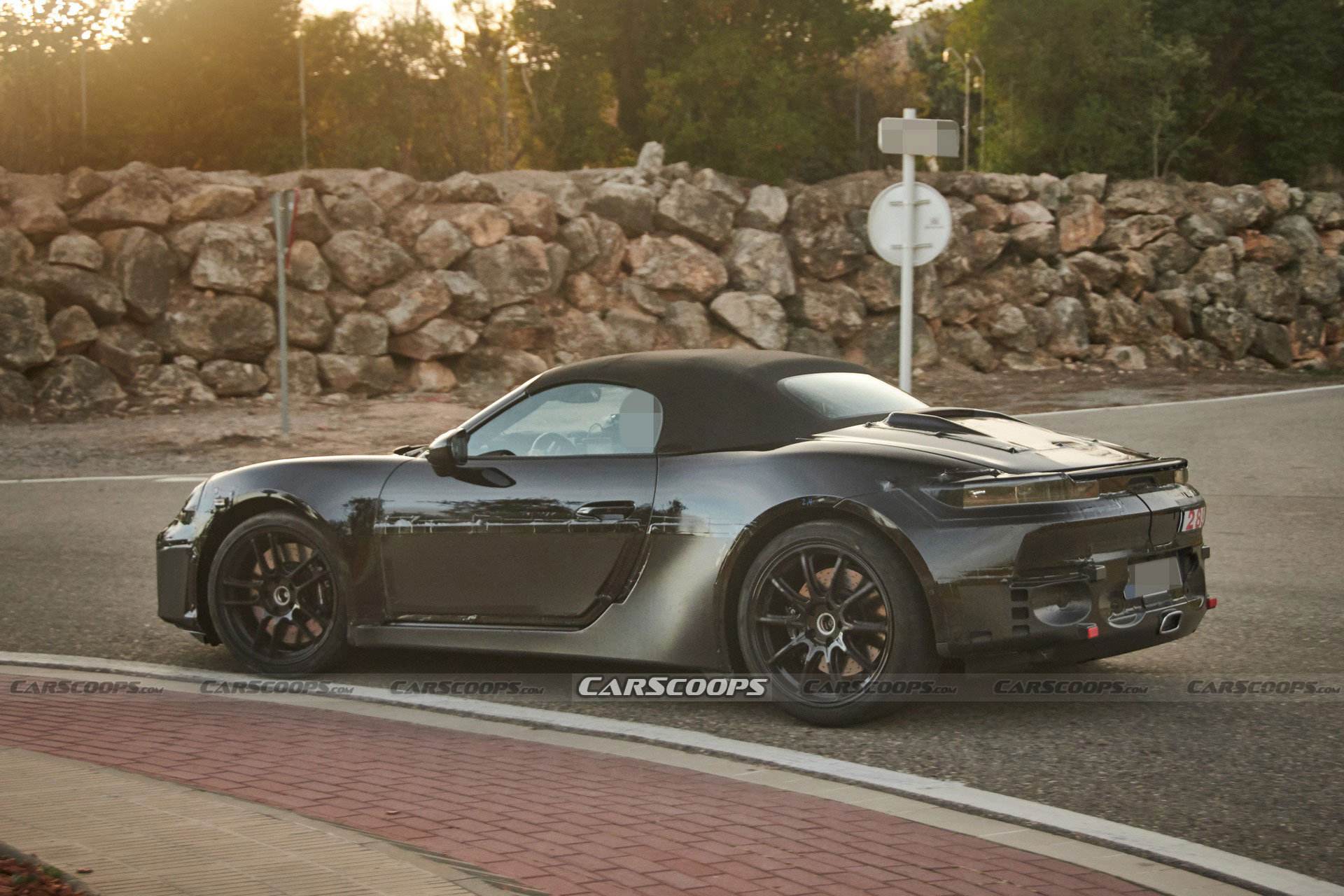 2025 Porsche 718 Boxster EV Spied As Part Evolution, Part Revolution