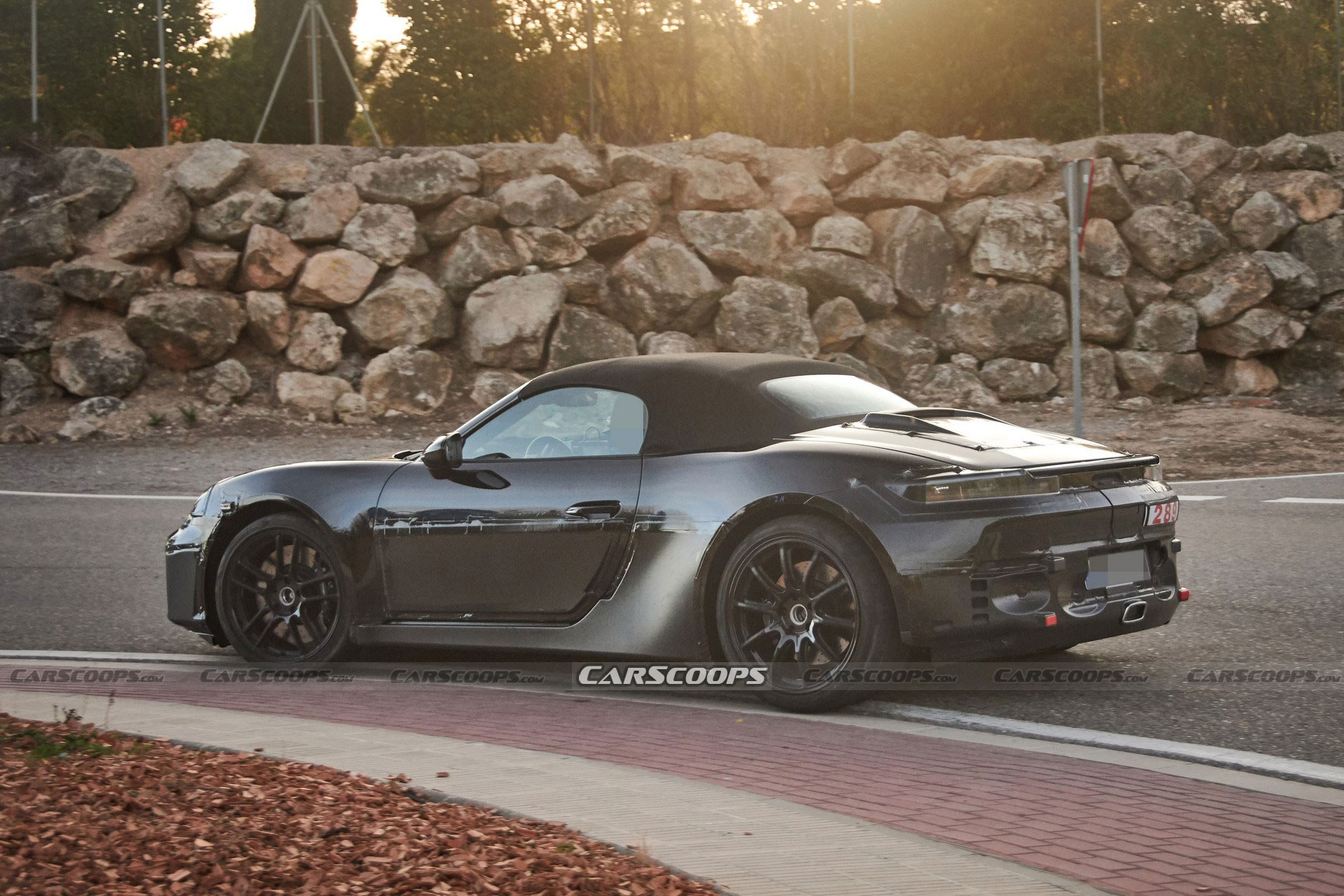 2025 Porsche 718 Boxster EV Spied As Part Evolution, Part Revolution