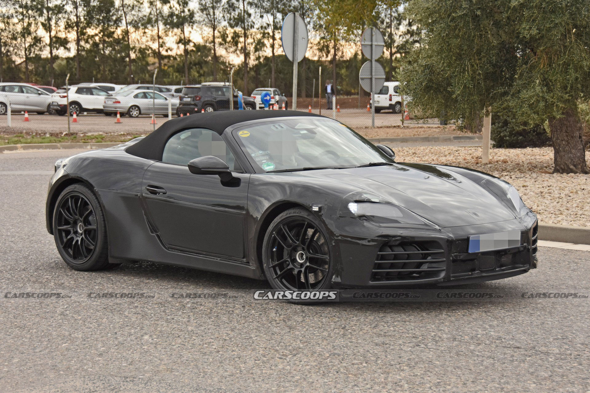 2025 Porsche 718 Boxster EV Spied As Part Evolution, Part Revolution