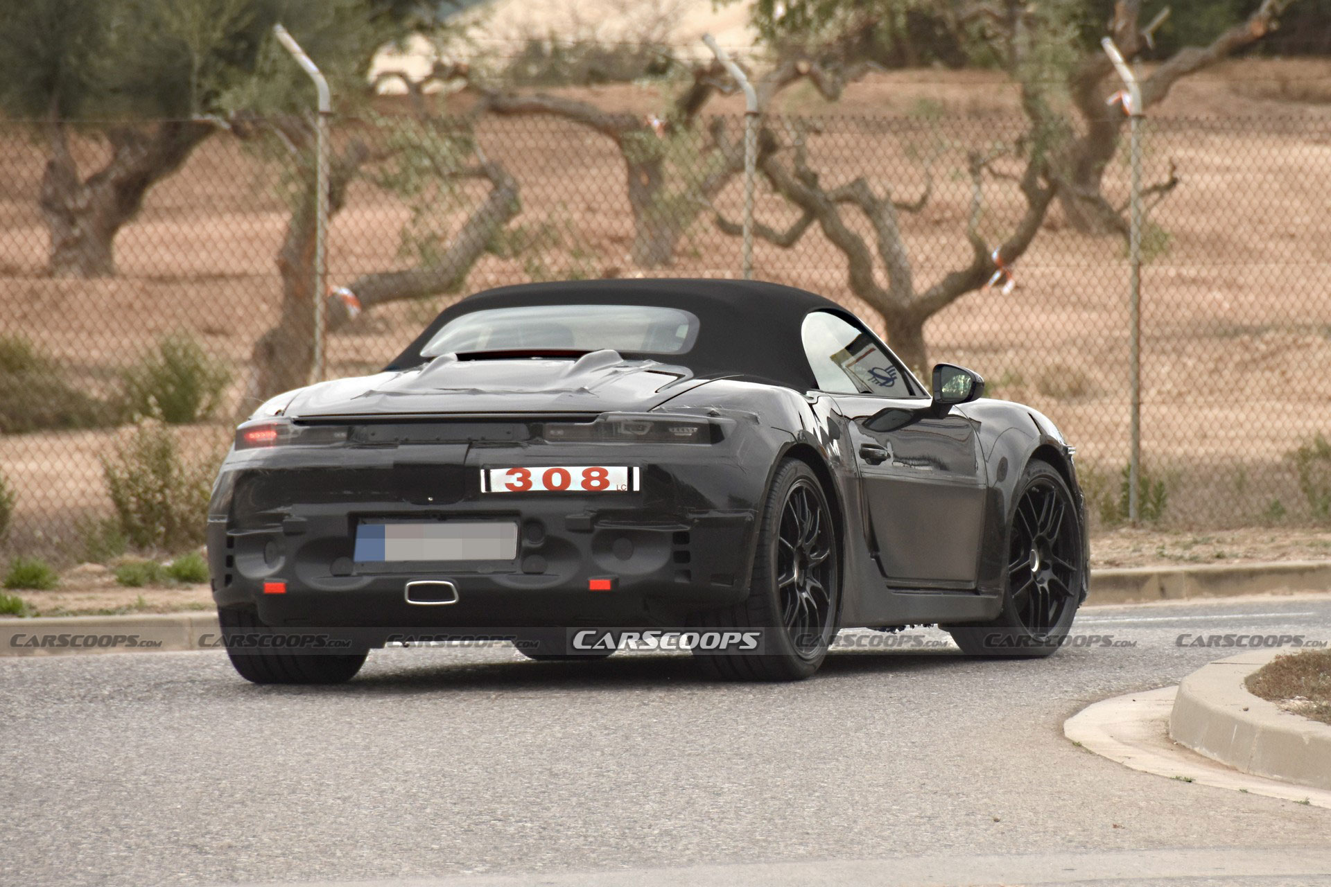 2025 Porsche 718 Boxster EV Spied As Part Evolution, Part Revolution